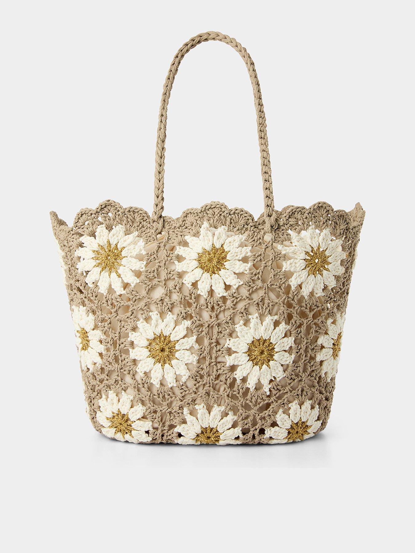 Joe Browns Daisy's Crochet Handbag