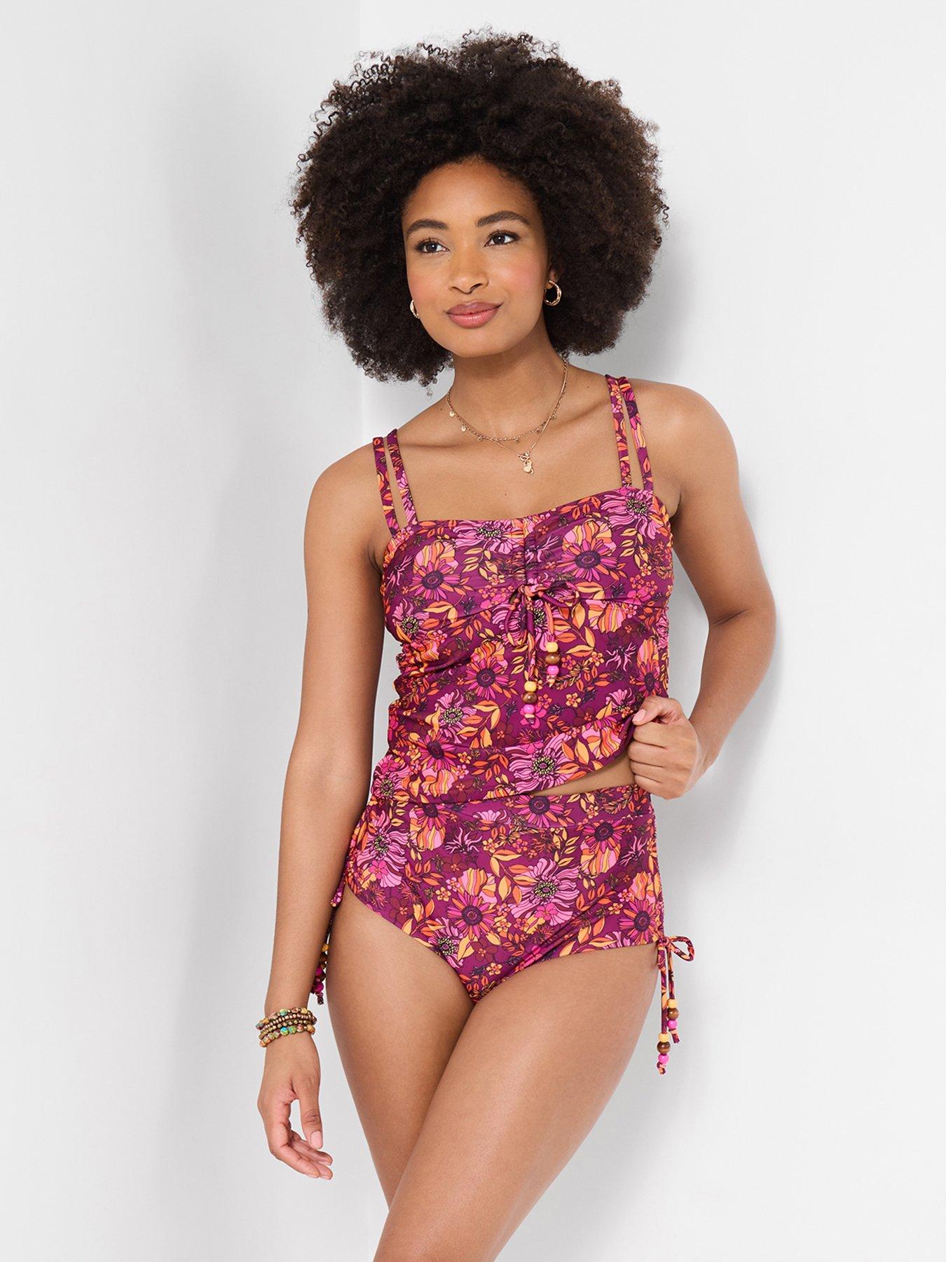 Image 2 of 5 of Joe Browns Spiced Blooms Tankini - Pink
