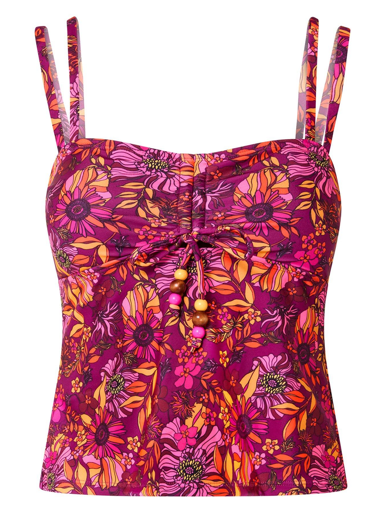 Image 5 of 5 of Joe Browns Spiced Blooms Tankini - Pink