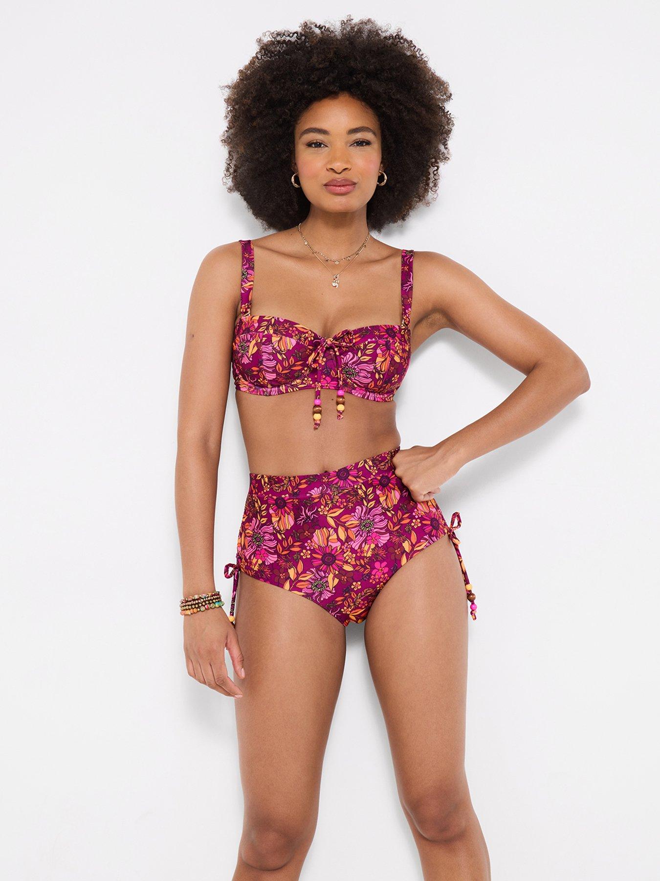 Image 2 of 6 of Joe Browns Spiced Blooms Briefs - Pink