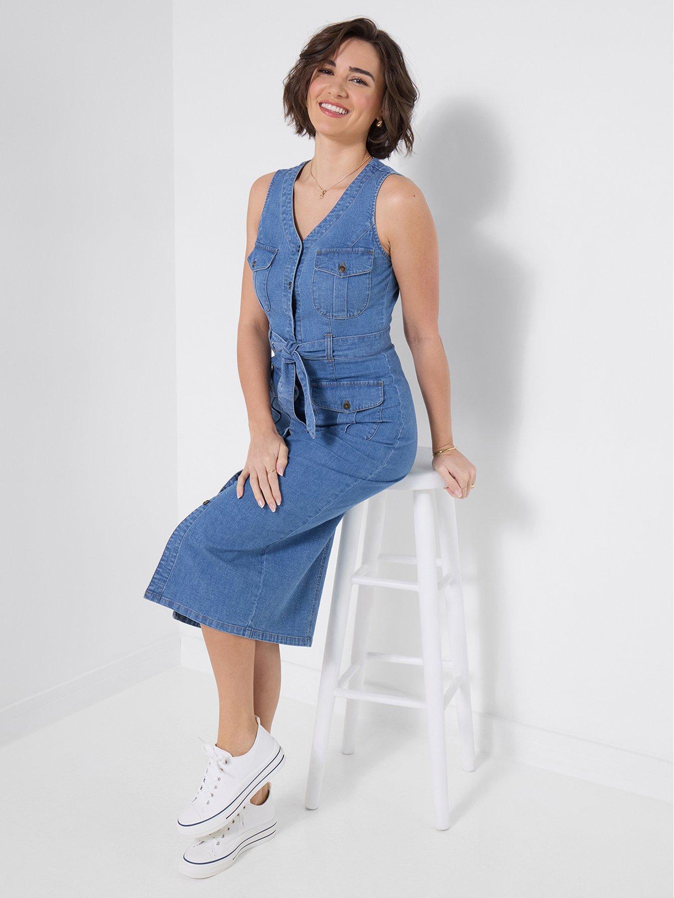 Image 3 of 6 of Joe Browns Dreamer Denim Dress