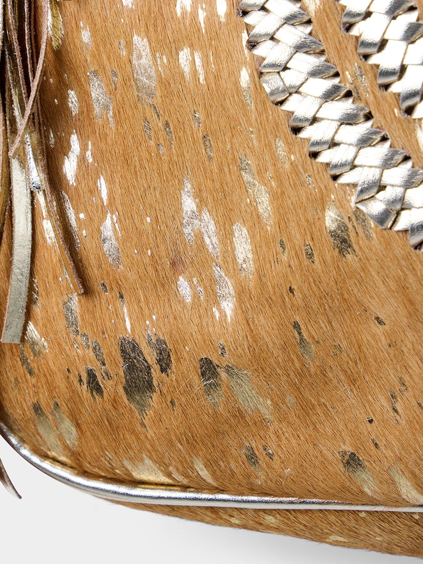  image of joe-browns-wild-western-leather-studded-bag
