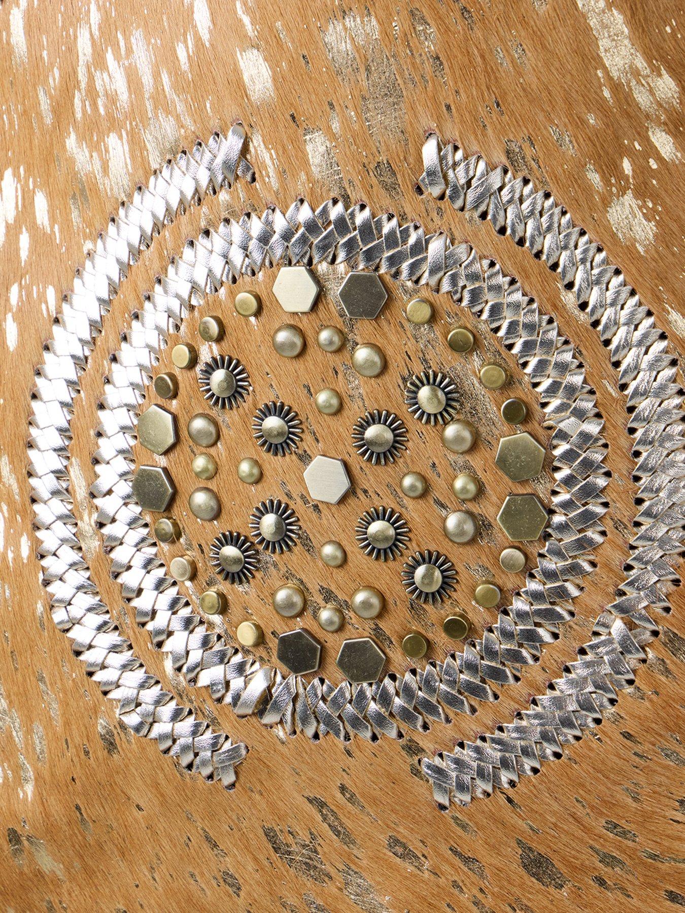  image of joe-browns-wild-western-leather-studded-bag