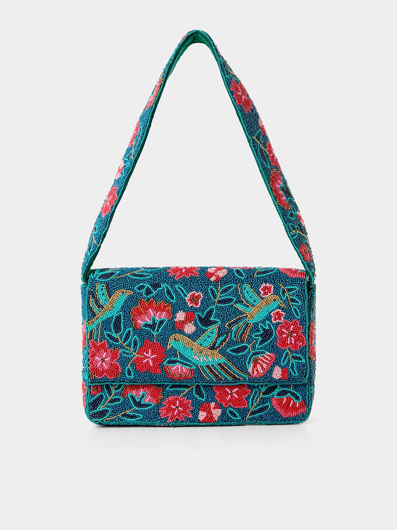 Joe Browns Birds In Paradise Beaded Bag
