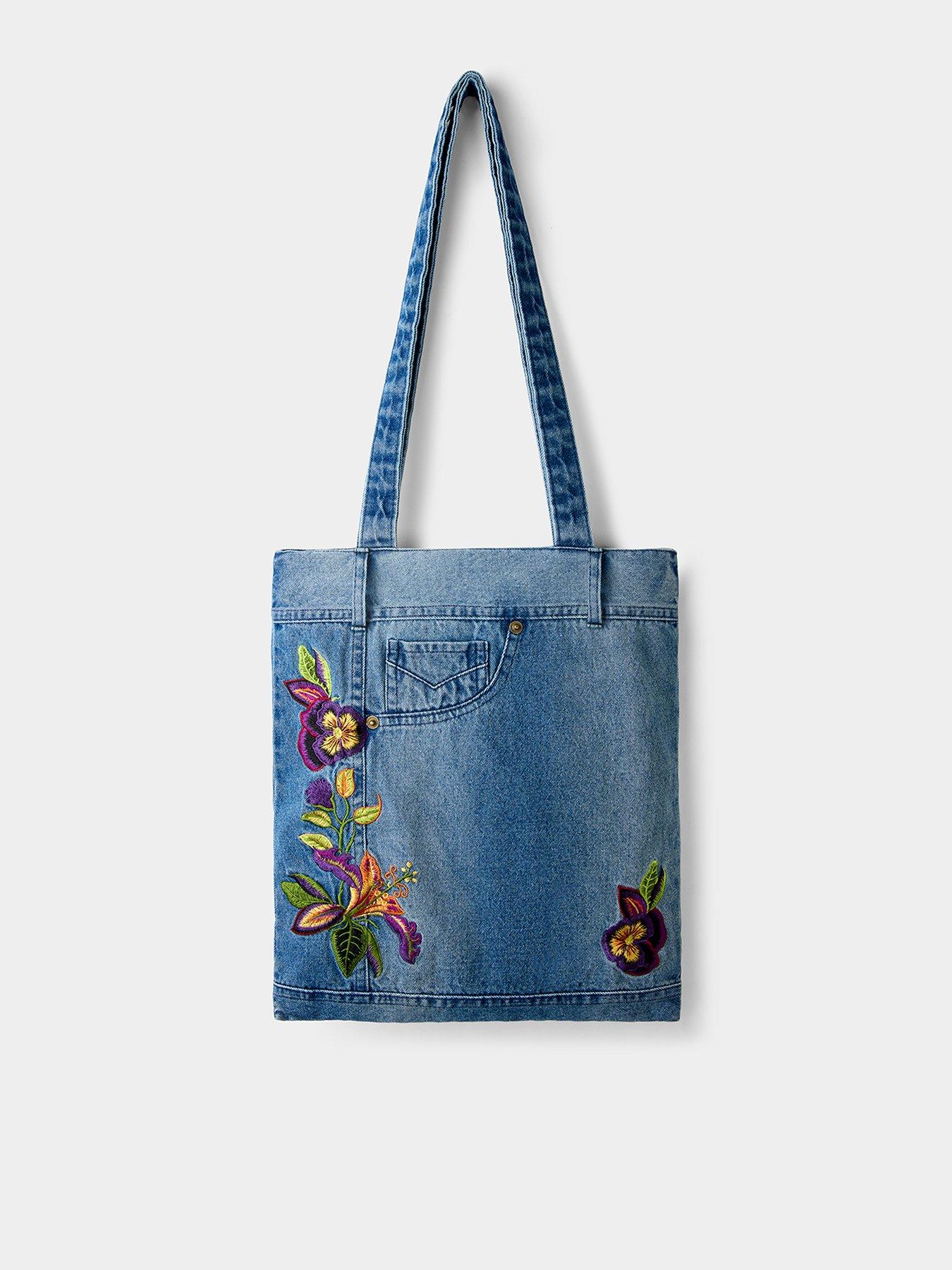 Image 1 of 5 of Joe Browns Blue Threads Denim Tote