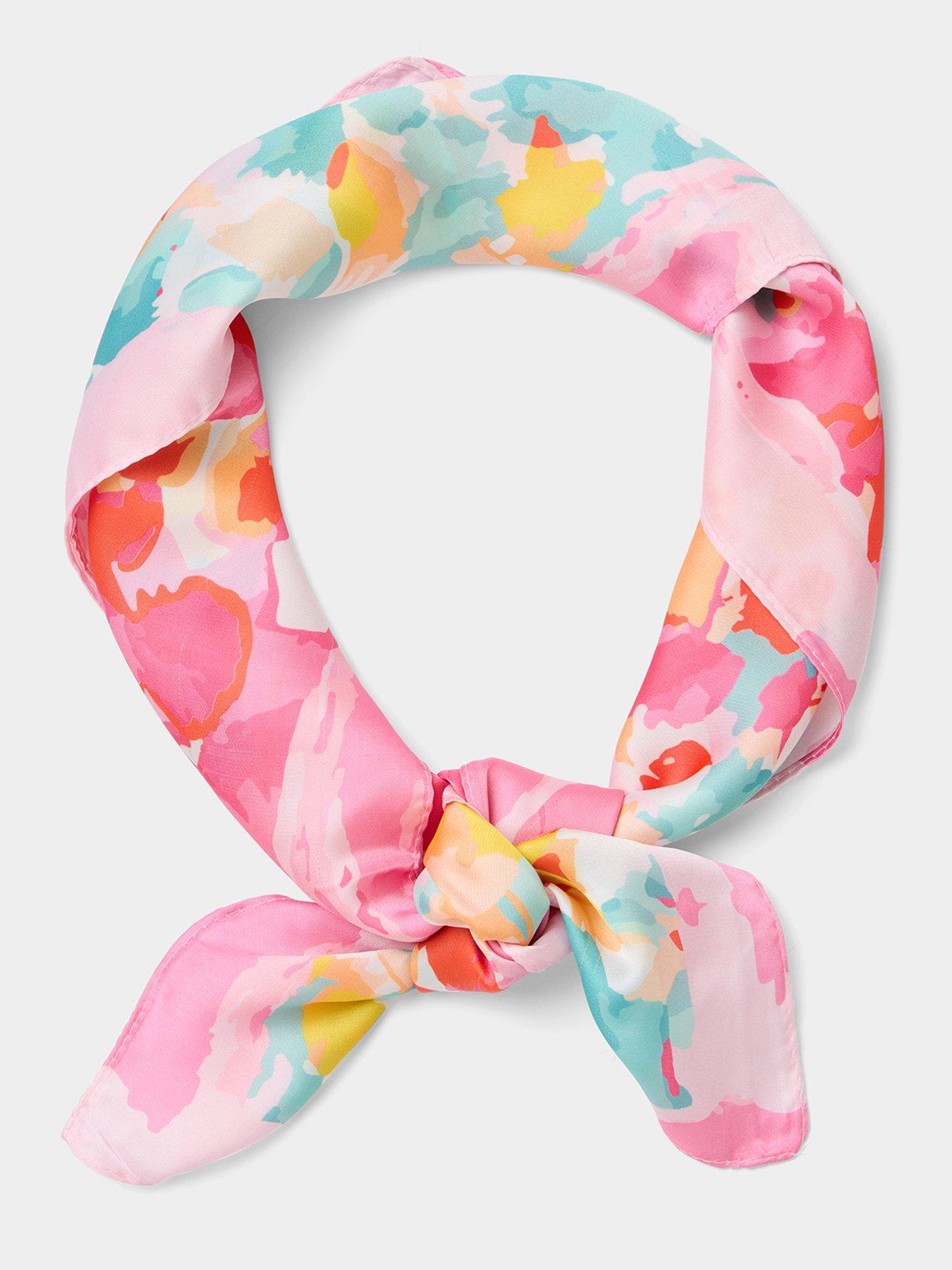 Image 4 of 6 of Joe Browns 2pc Watercolour Satin Scarves