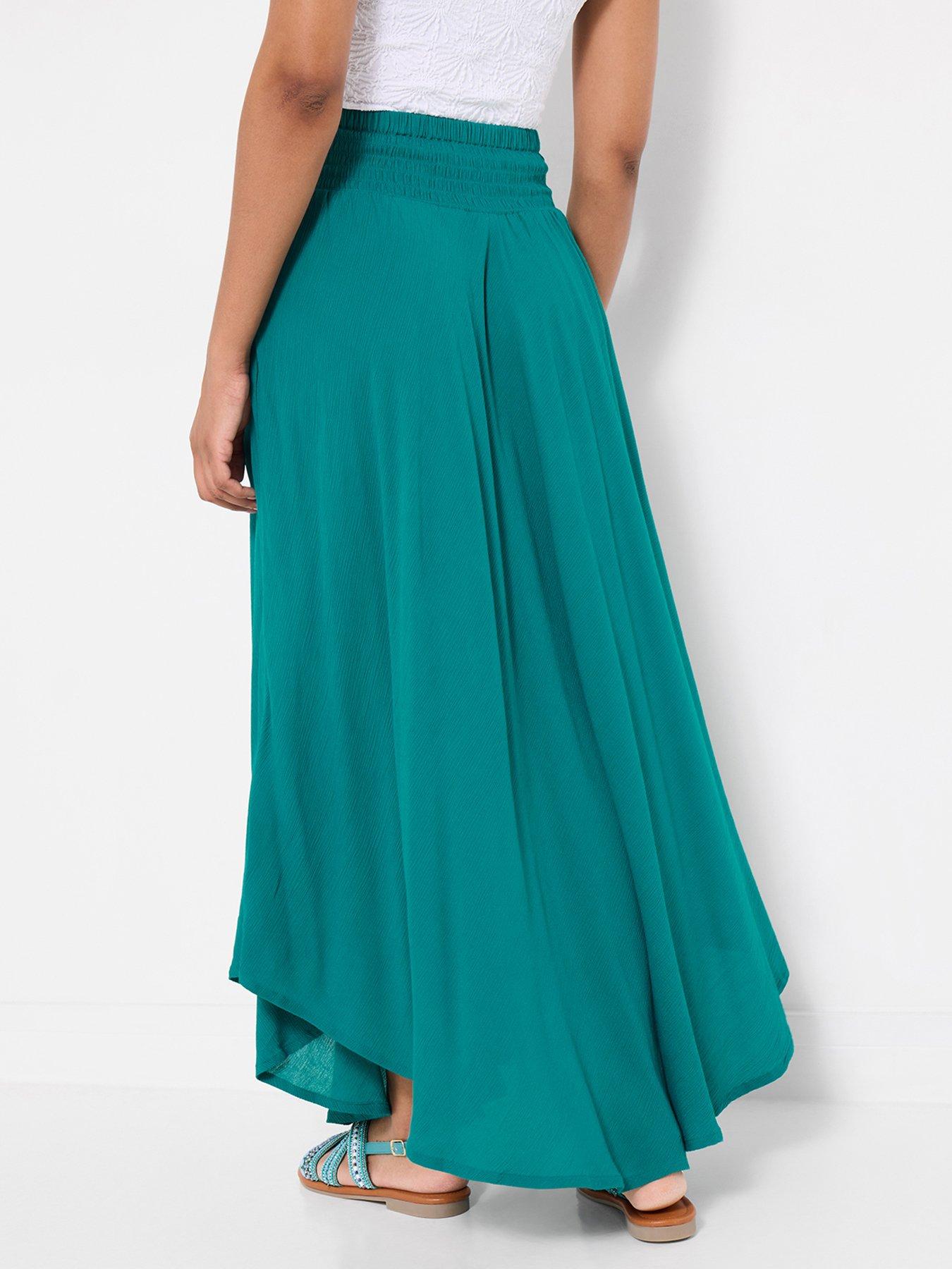 Image 3 of 6 of Joe Browns Beach Days Tie Front Skirt - Blue