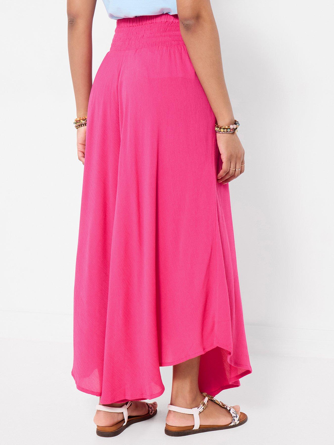 Image 3 of 5 of Joe Browns Beach Days Tie Front Skirt - Pink