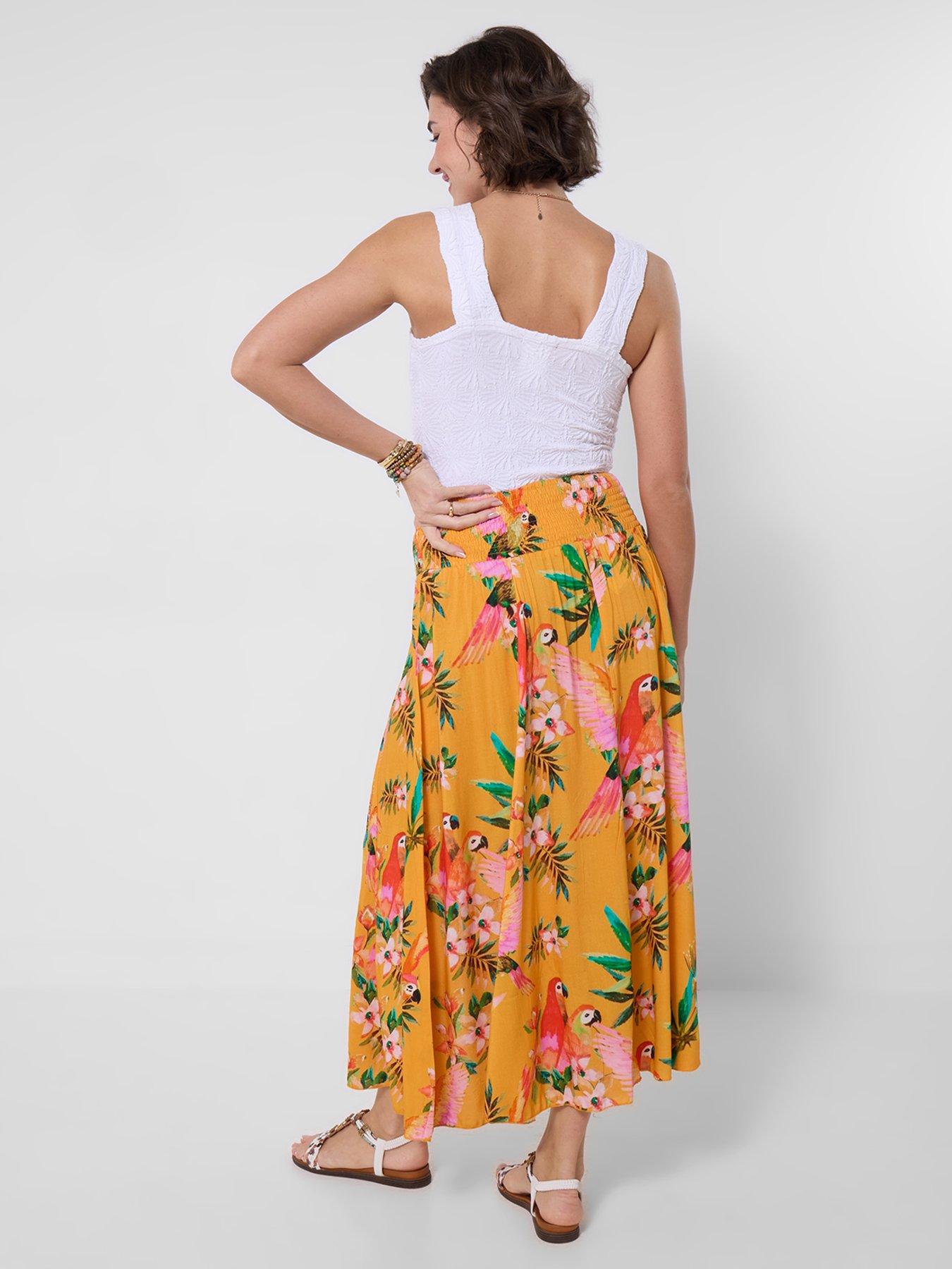 Image 2 of 6 of Joe Browns Perfect Paradise Button Front Maxi Skirt