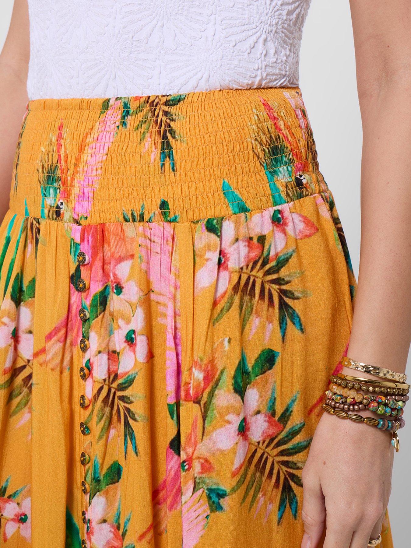 Image 3 of 6 of Joe Browns Perfect Paradise Button Front Maxi Skirt