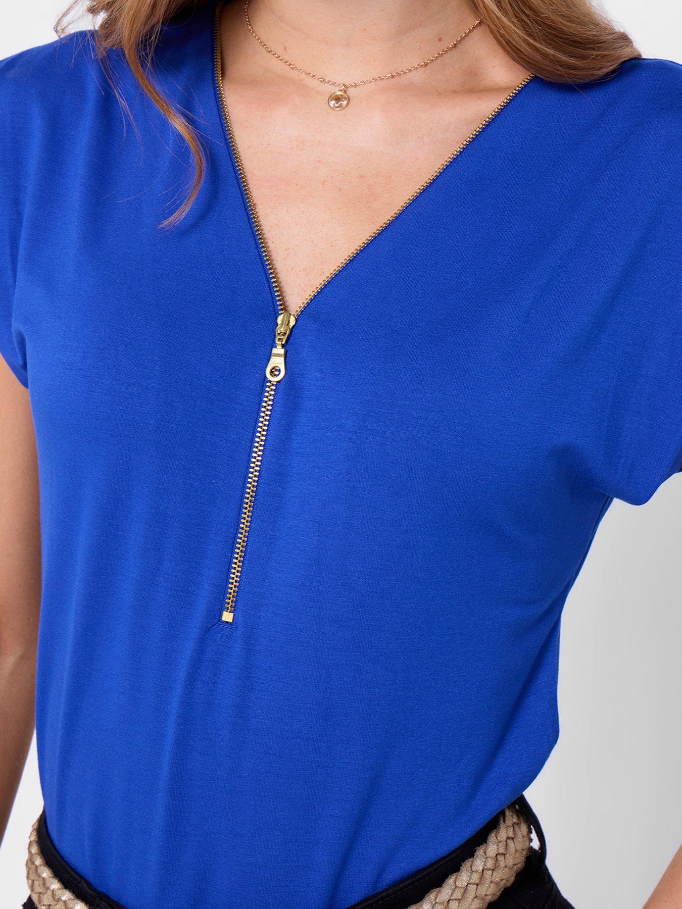 Image 4 of 5 of Joe Browns Summer Blues Zip Front Top