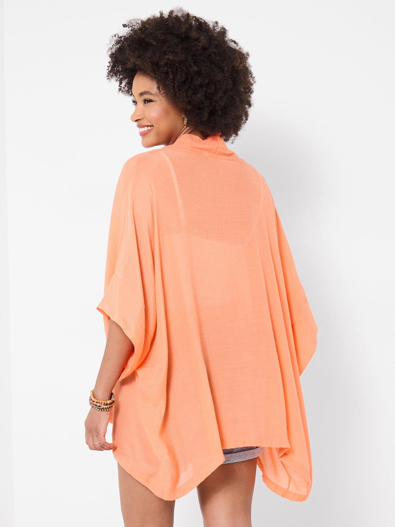 Image 3 of 6 of Joe Browns Simple But Stylish Cover Up - Orange
