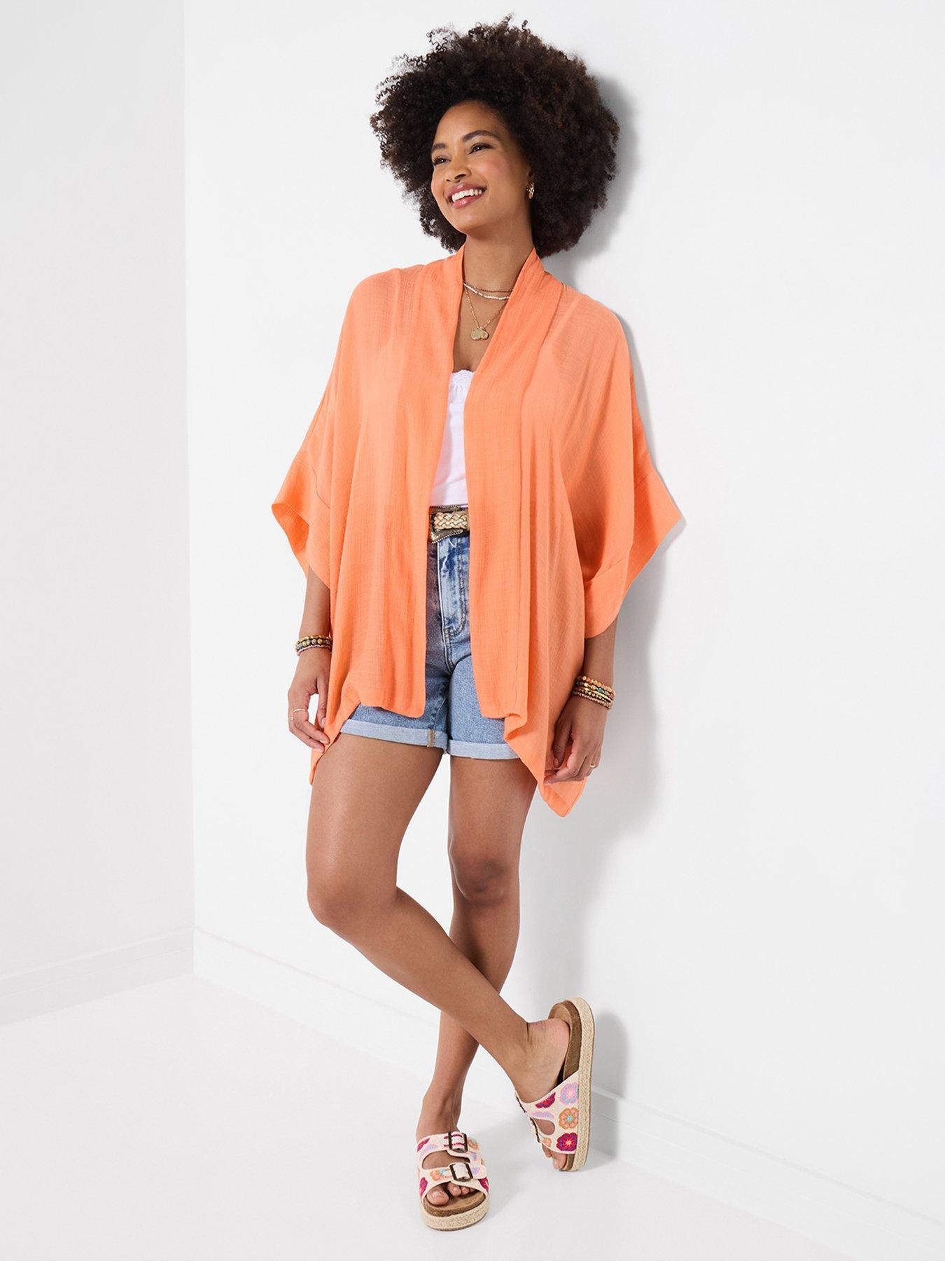 Image 5 of 6 of Joe Browns Simple But Stylish Cover Up - Orange