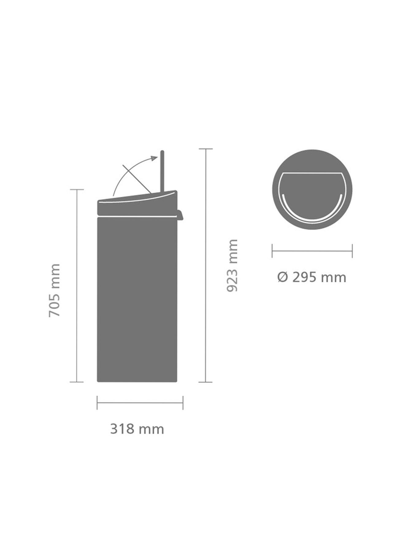Image 6 of 6 of Brabantia Touch Bin New 30l