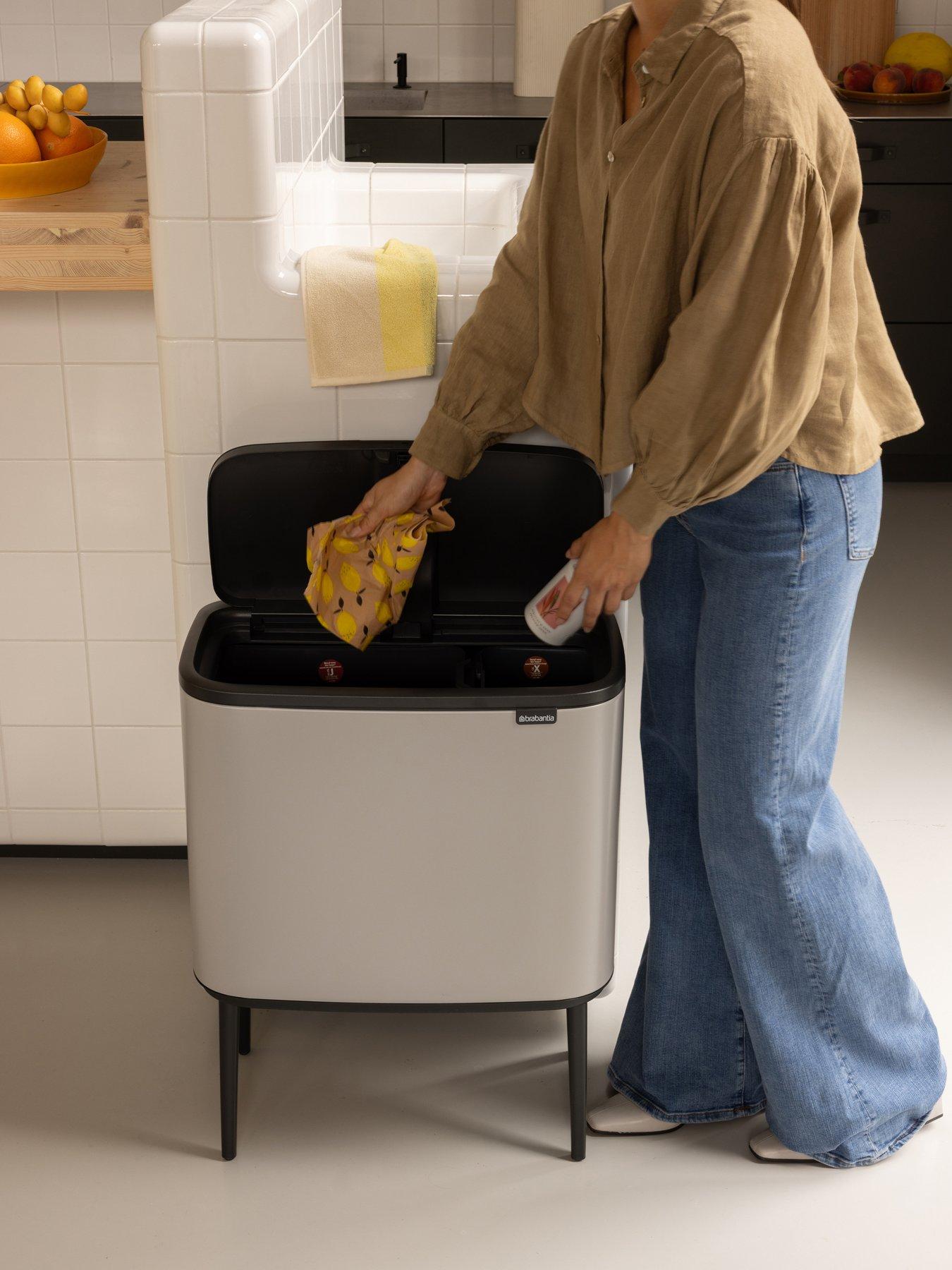 Image 6 of 7 of Brabantia Bo Touch Bin 23 + 11l