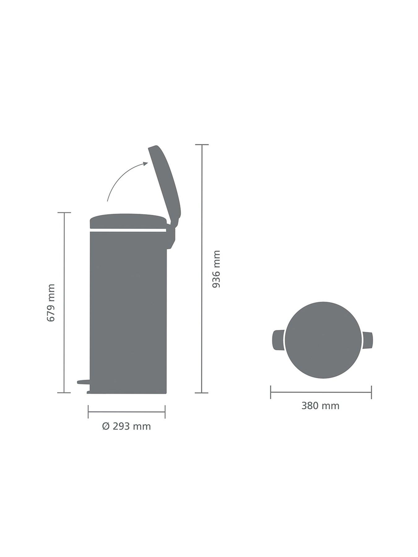 Image 6 of 6 of Brabantia Pedal Bin Newicon, 30l