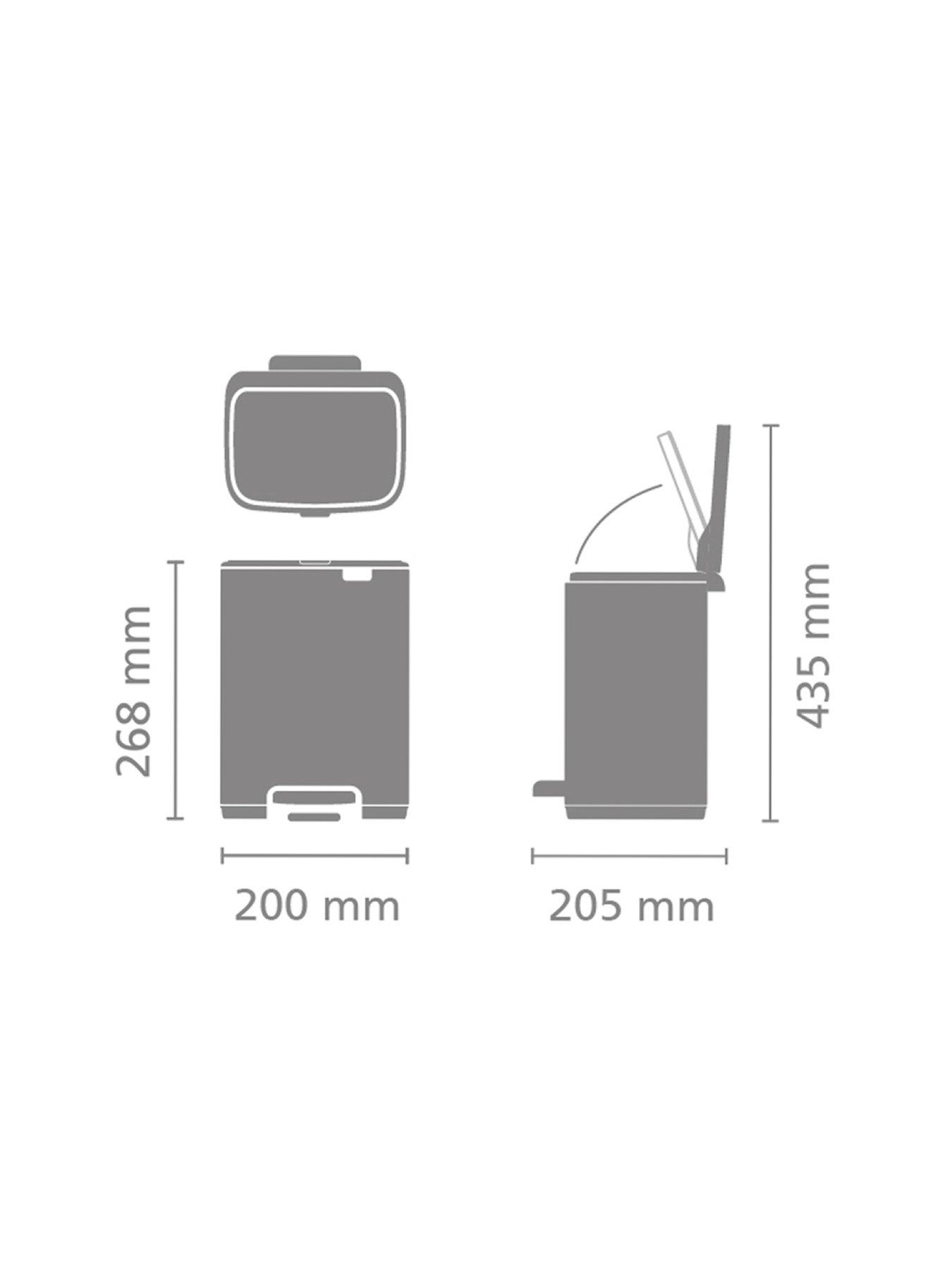 Image 7 of 7 of Brabantia Bo Pedal Bin 4l