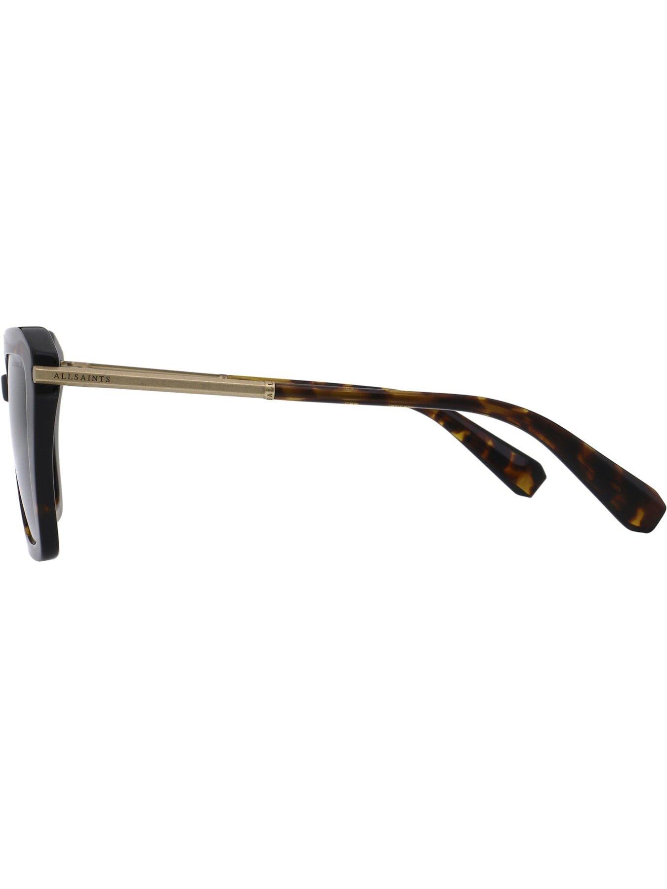  image of allsaints-gwen-dark-tort-sunglass