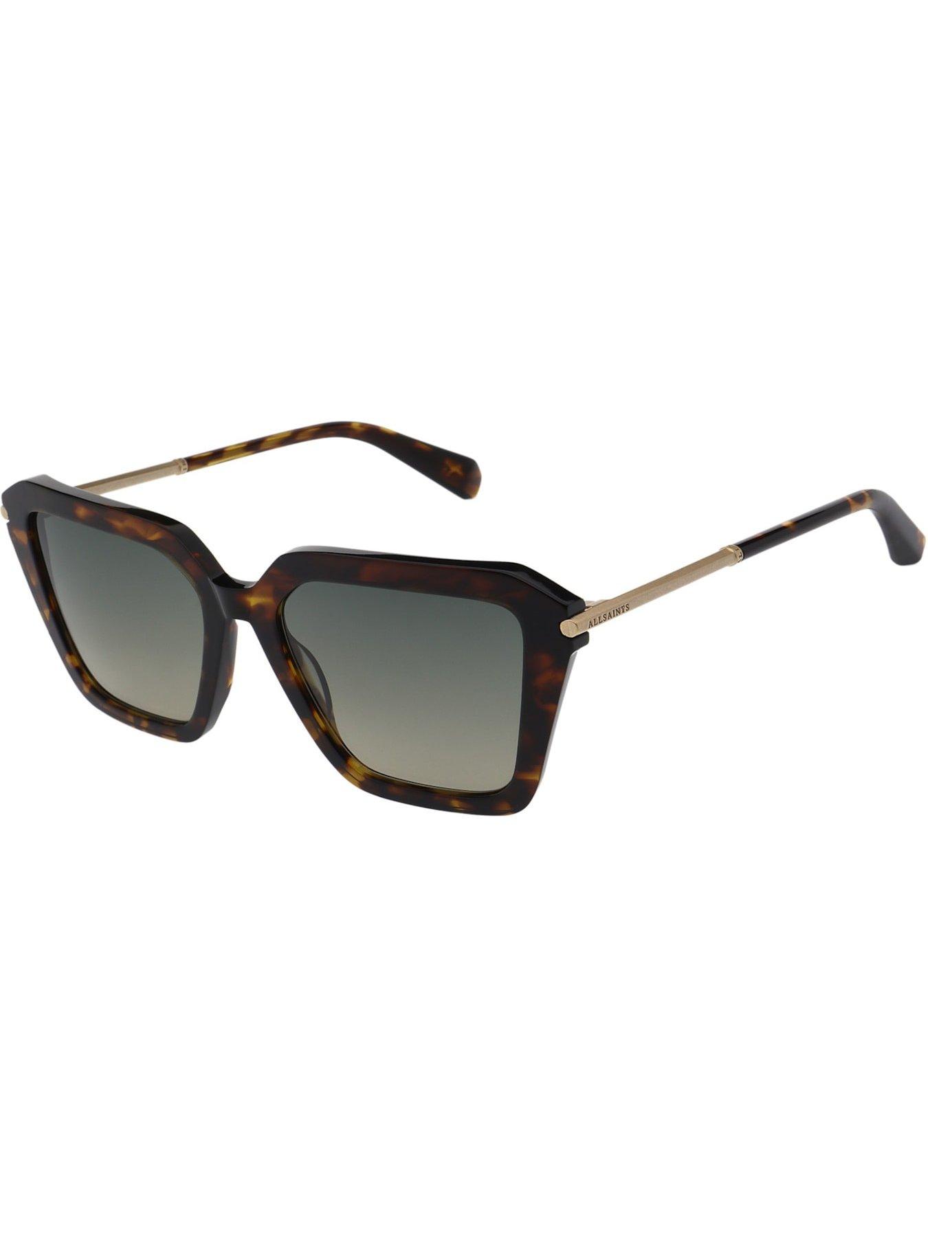  image of allsaints-gwen-dark-tort-sunglass