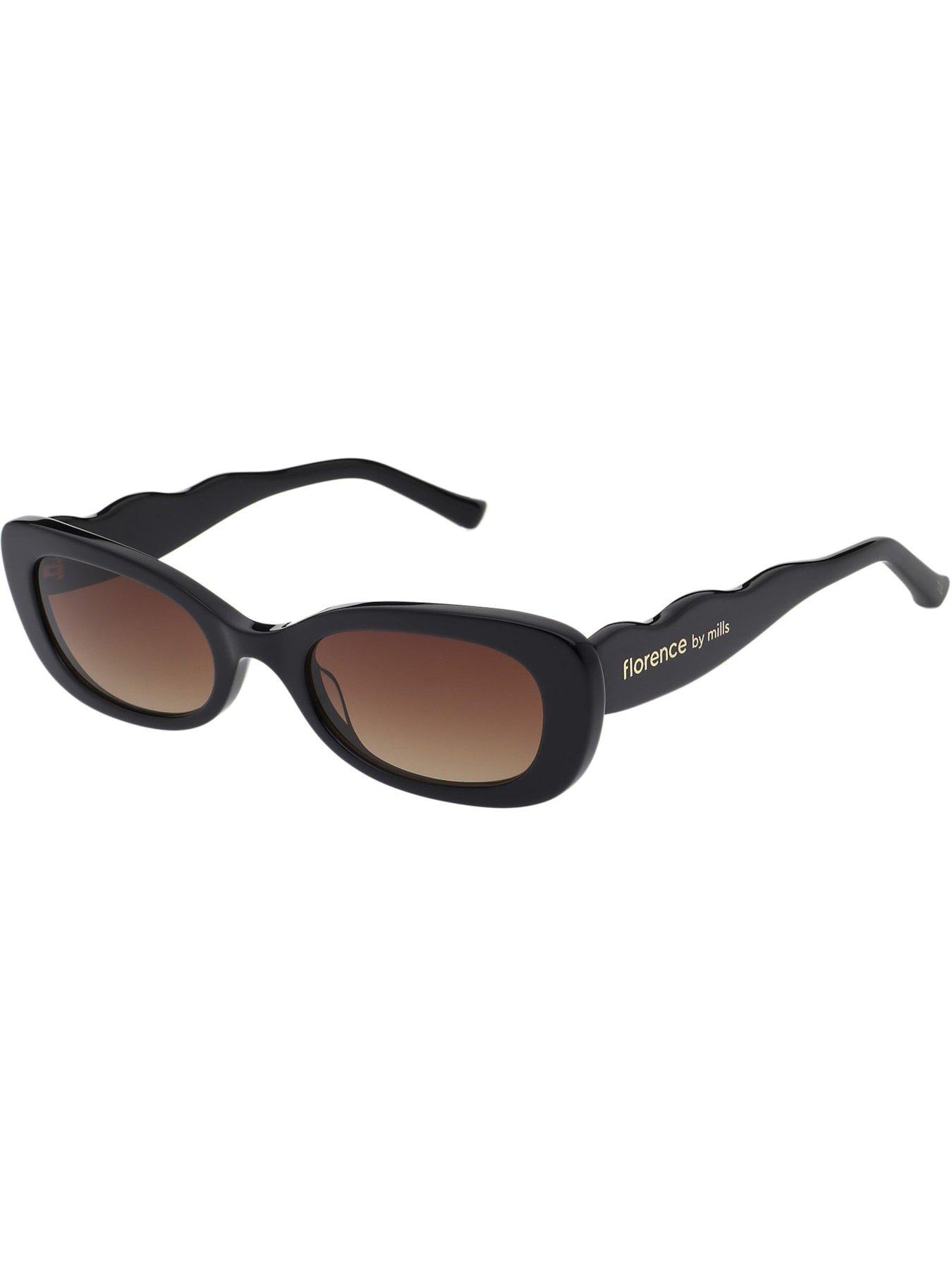  image of allsaints-slight-cat-eye-sunglasses--black