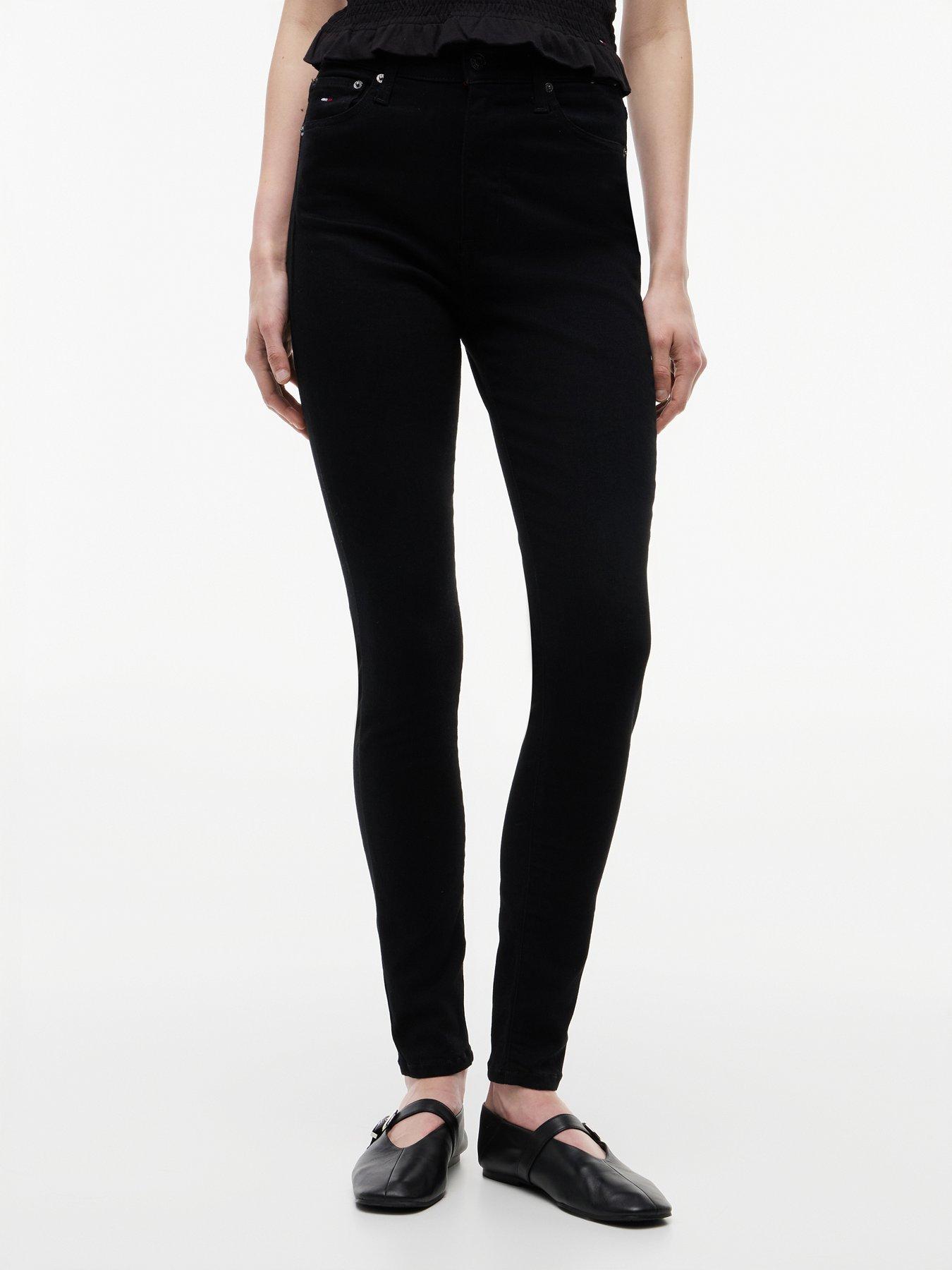 Tommy Jeans Sylvia Hgh Skn Dh4288 - Black