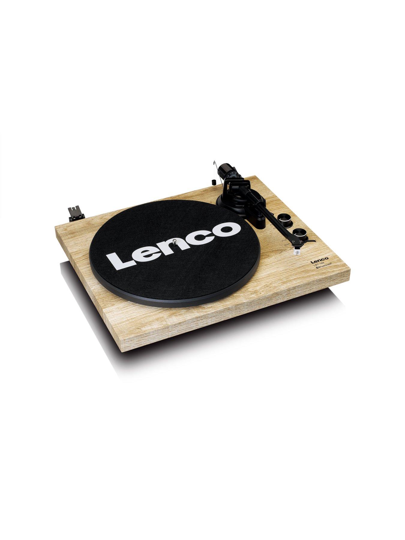  image of lenco-lbt-188-pine-turntable-with-bluetooth