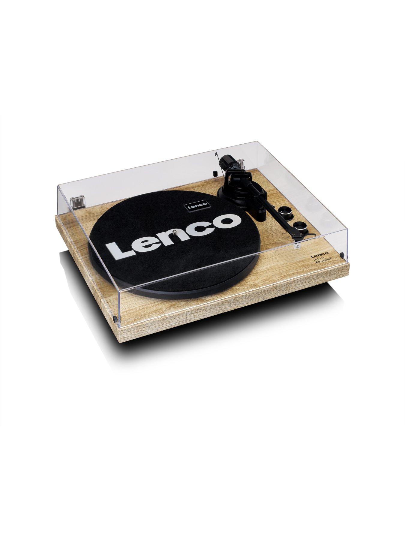  image of lenco-lbt-188-pine-turntable-with-bluetooth