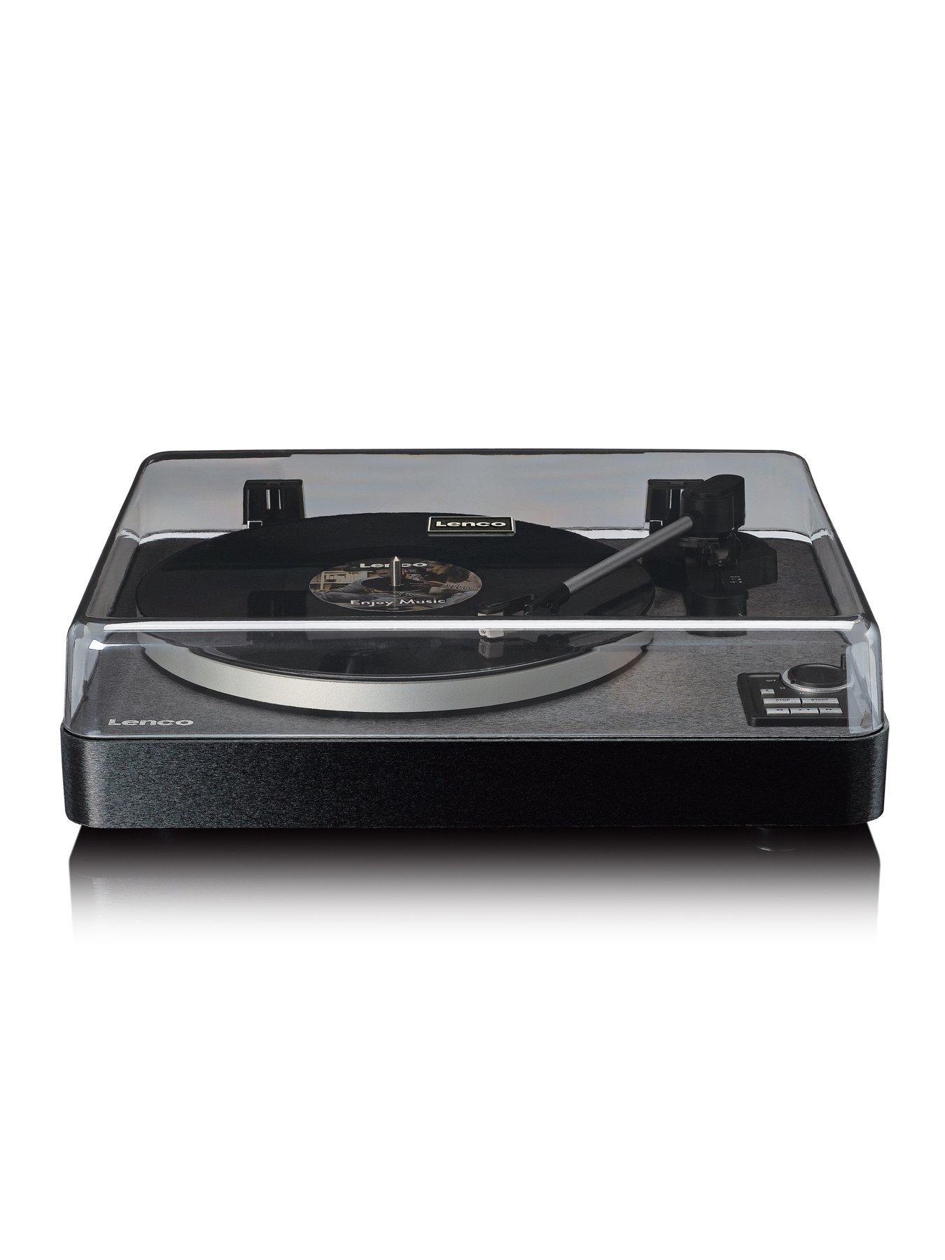  image of lenco-lbta-165bk-full-automatic-turntable-with-bluetooth-black