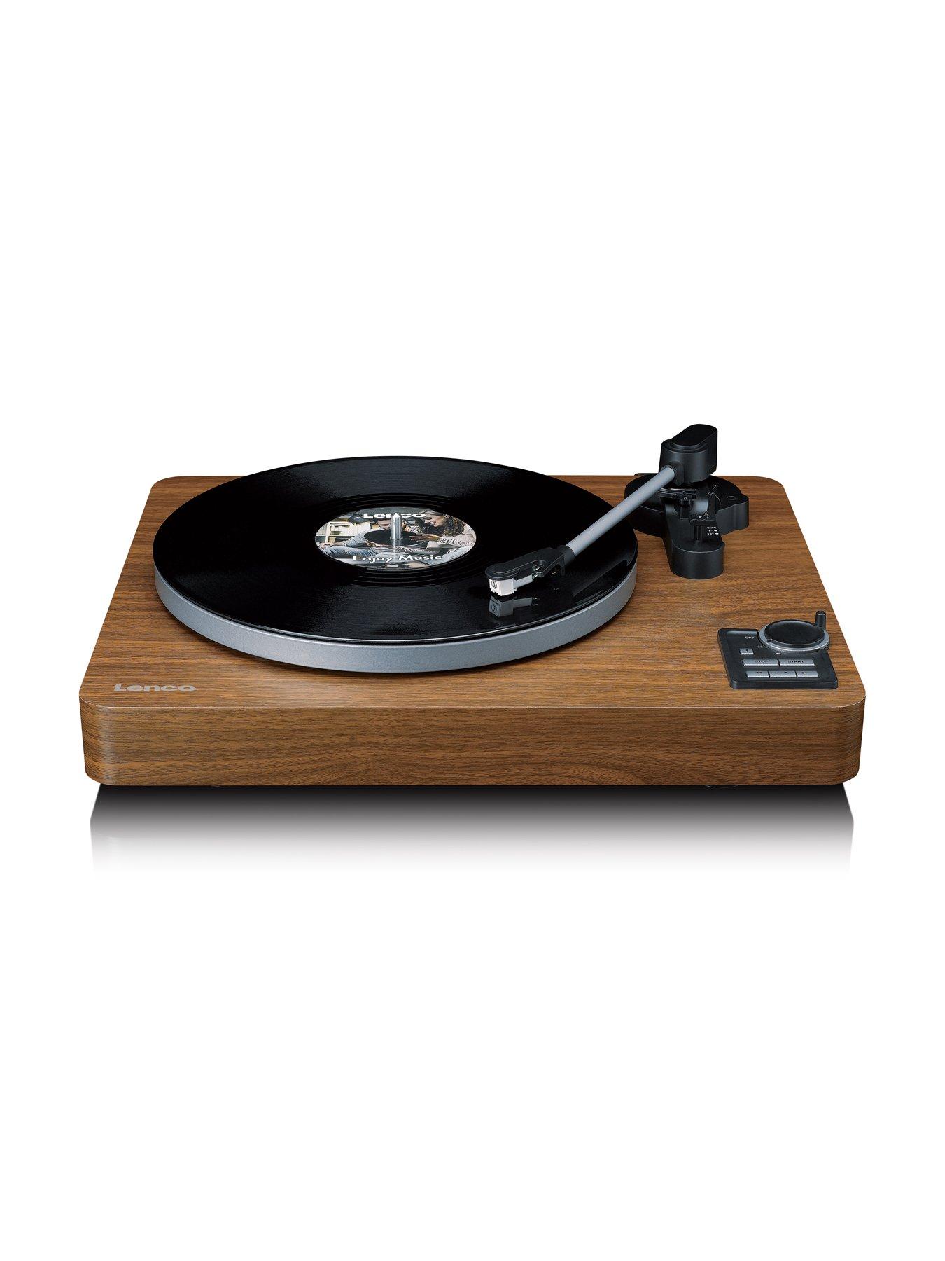  image of lenco-lbta-165wd-full-automatic-turntable-with-bluetooth-wood