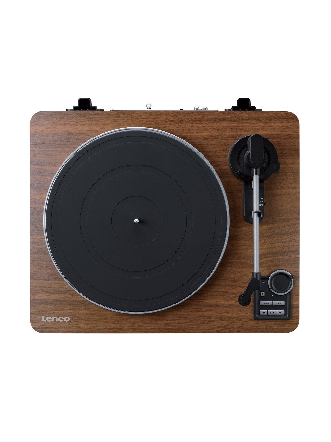  image of lenco-lbta-165wd-full-automatic-turntable-with-bluetooth-wood