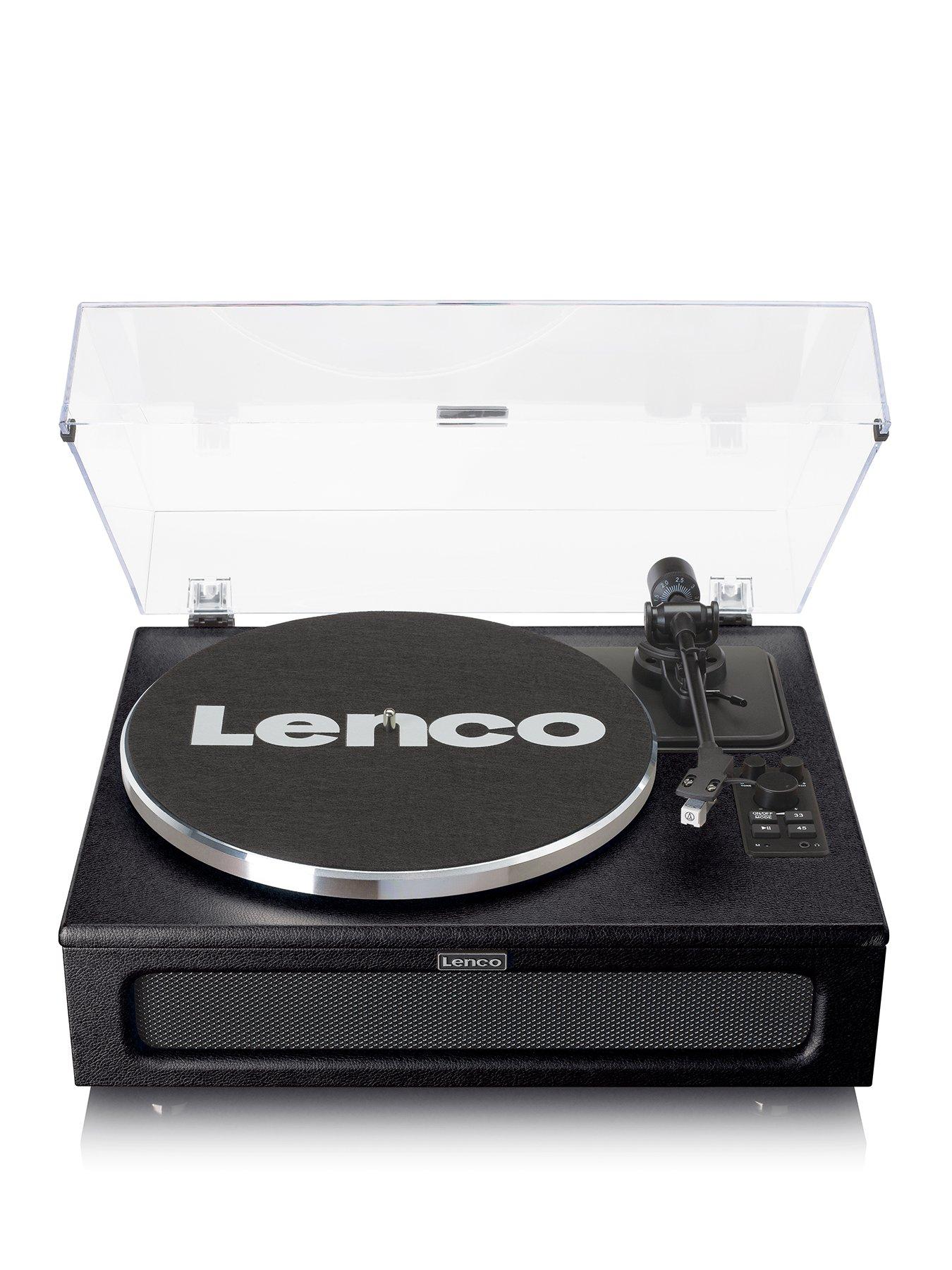 Lenco LS-430BK Turntable with built-in speakers - Black