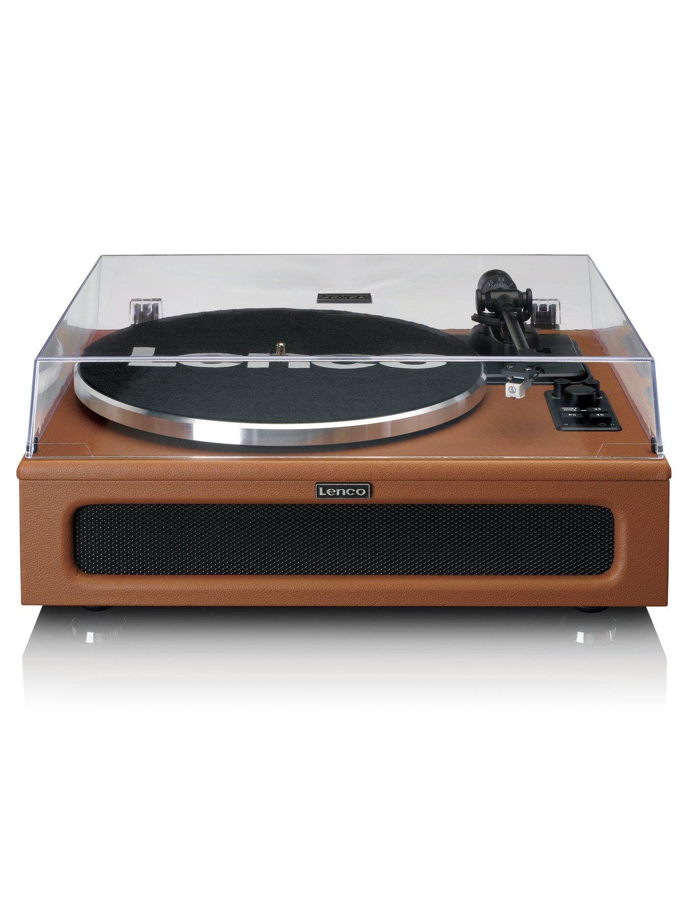 Image 2 of 7 of Lenco LS-430BN Turntable with built-in speakers - Brown