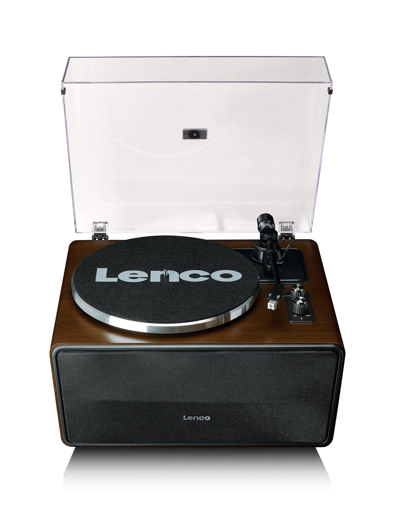 Lenco LS-470WA - Turntable and 70-Watt Speaker System