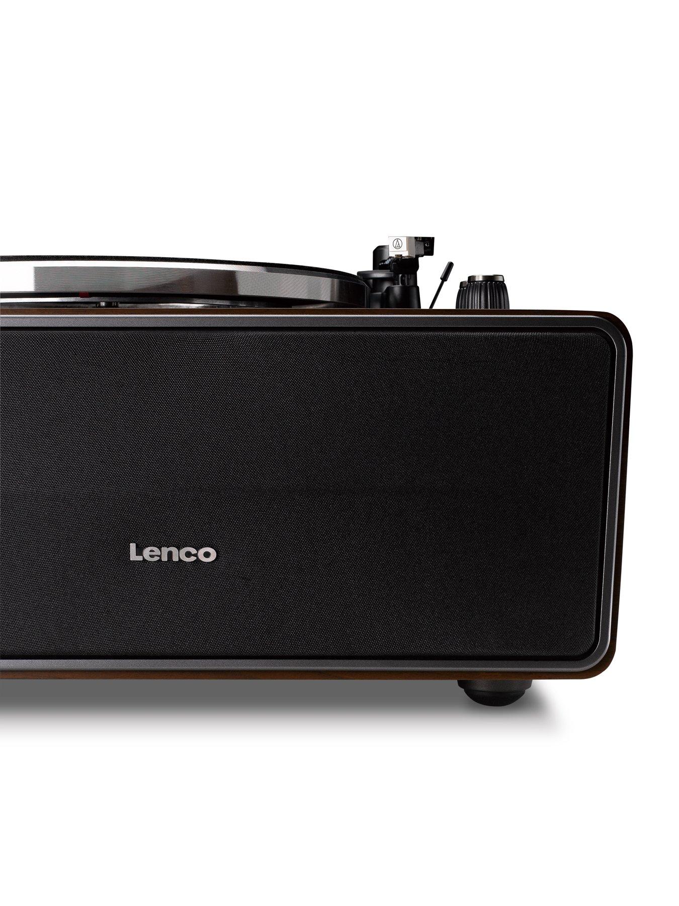  image of lenco-ls-470wa-turntable-and-70-watt-speaker-system