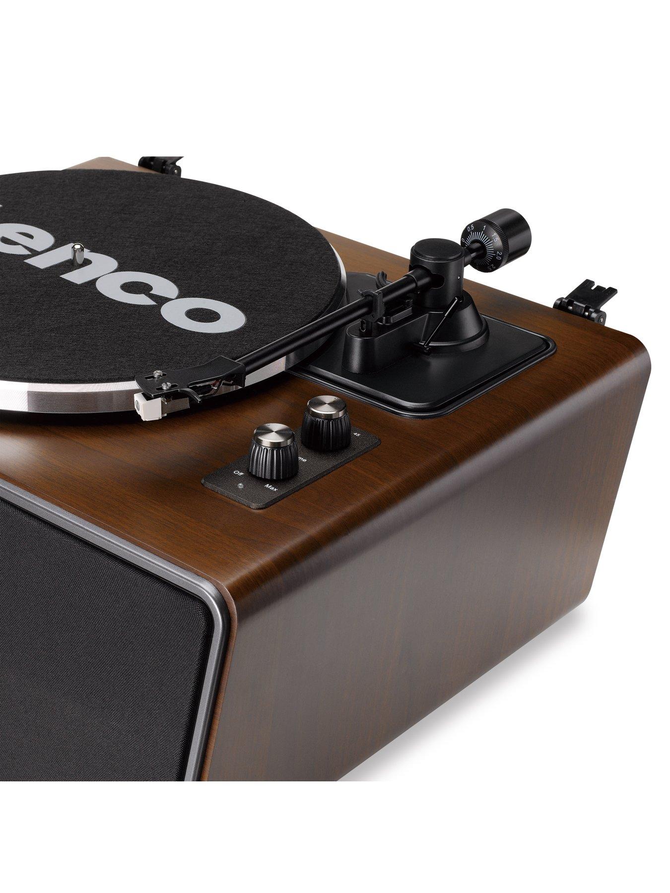  image of lenco-ls-470wa-turntable-and-70-watt-speaker-system