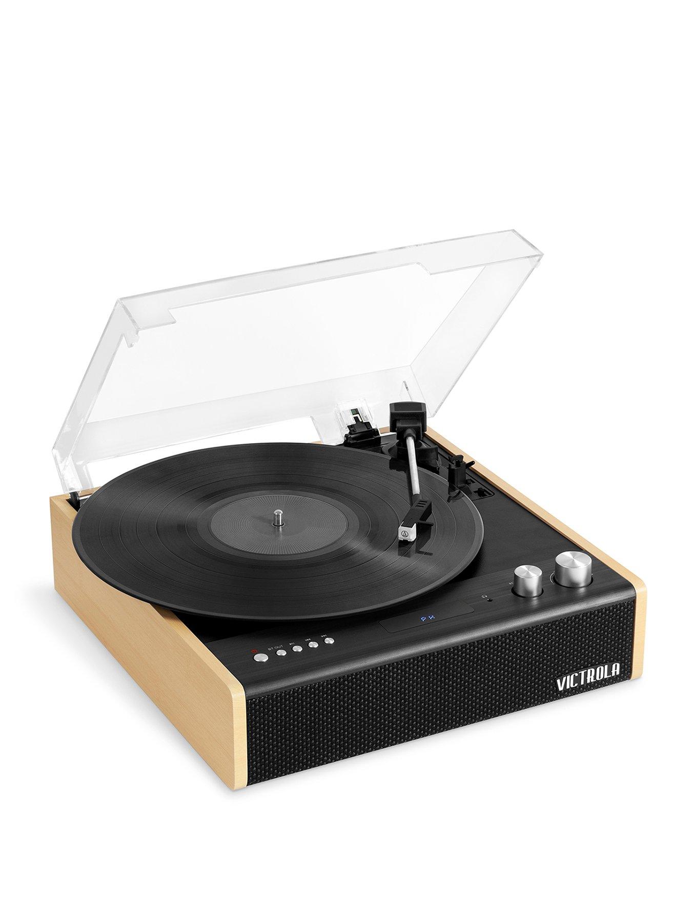 Victrola Eastwood Belt Drive Bluetooth Turntable – Black  &  Bamboo