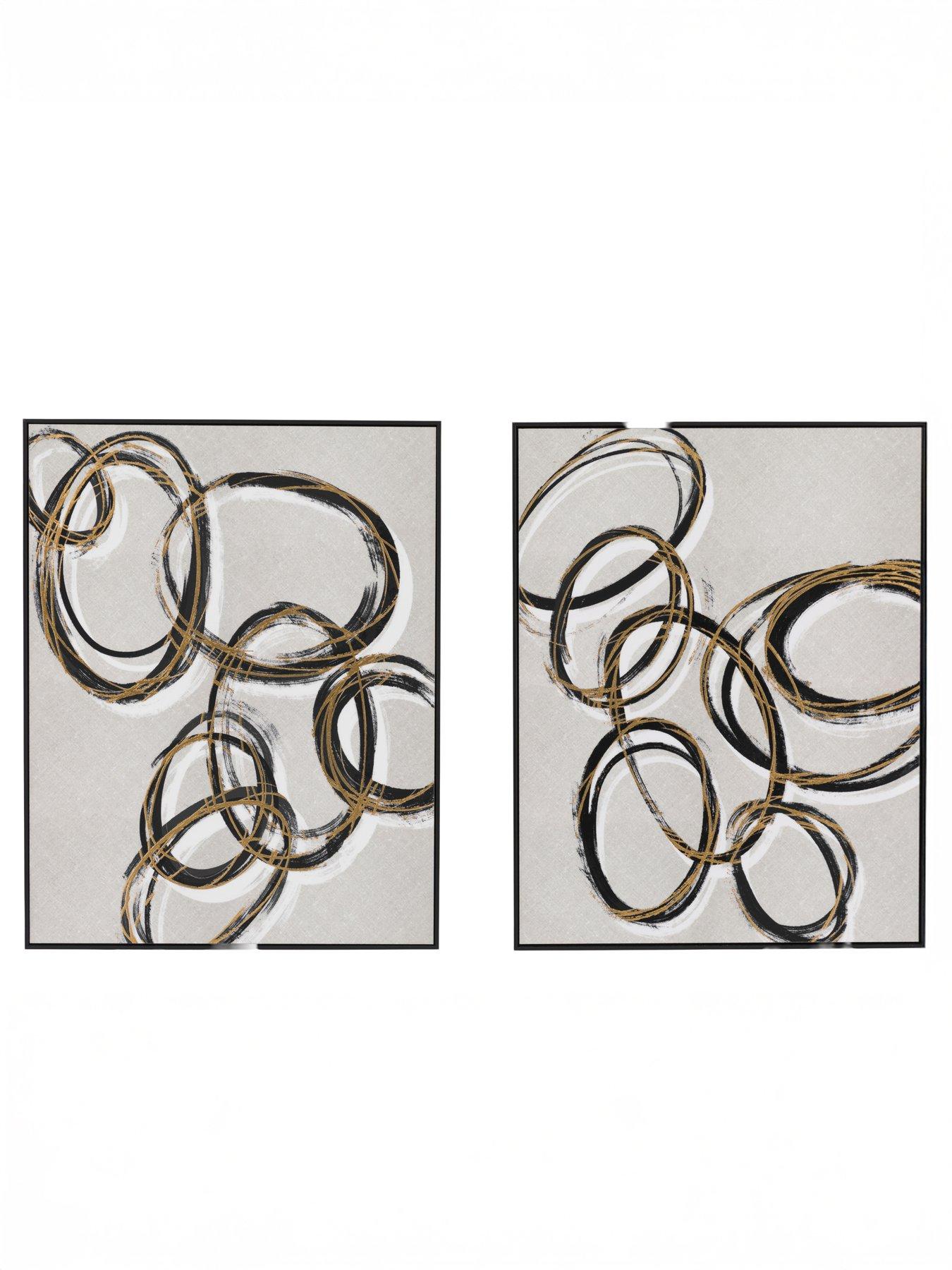 gallery-bold-as-gold-framed-canvas-set-of-2