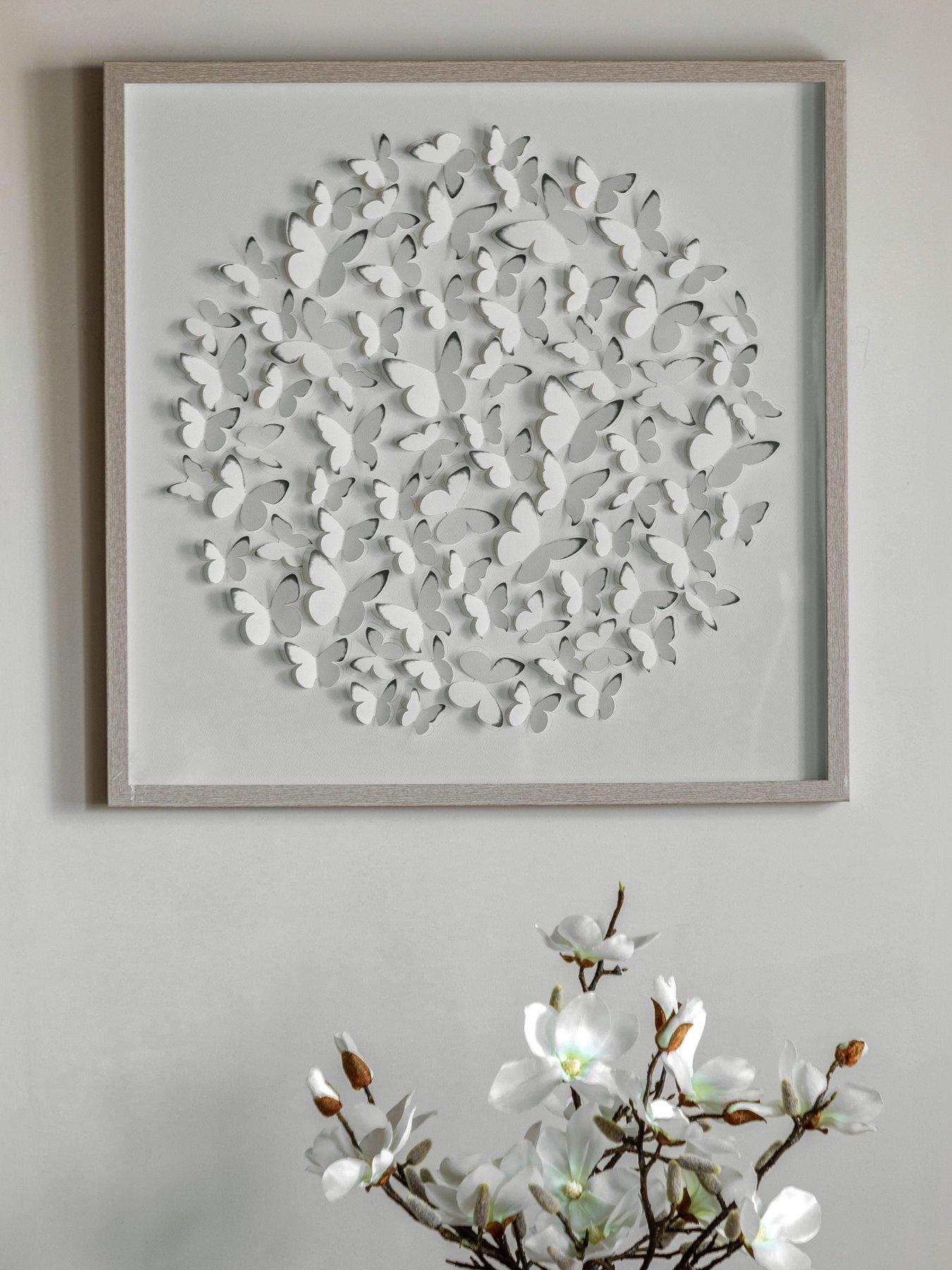 Gallery Unfurling Wings Framed Art 680x30x680mm