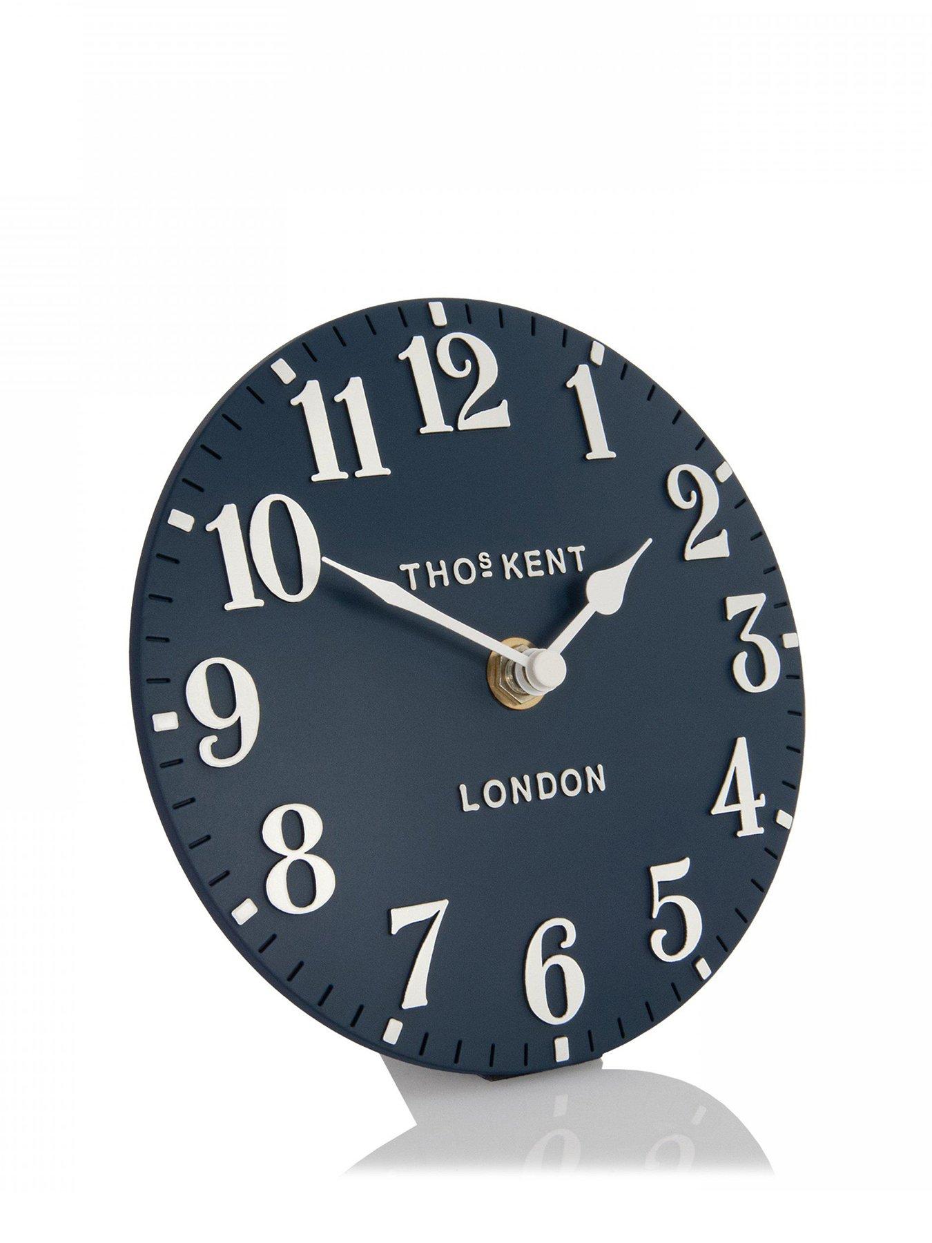  image of gallery-arabic-mantel-clock-ink-6in