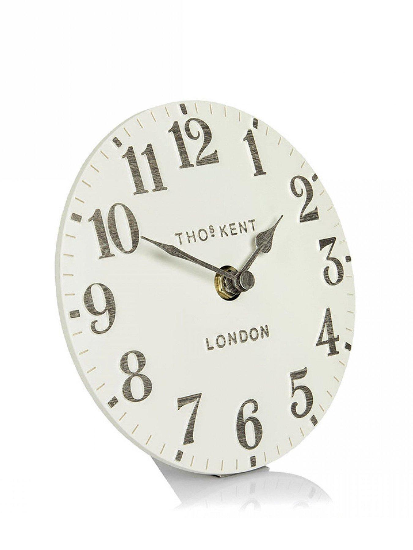  image of gallery-arabic-mantel-clock-limestone-6in