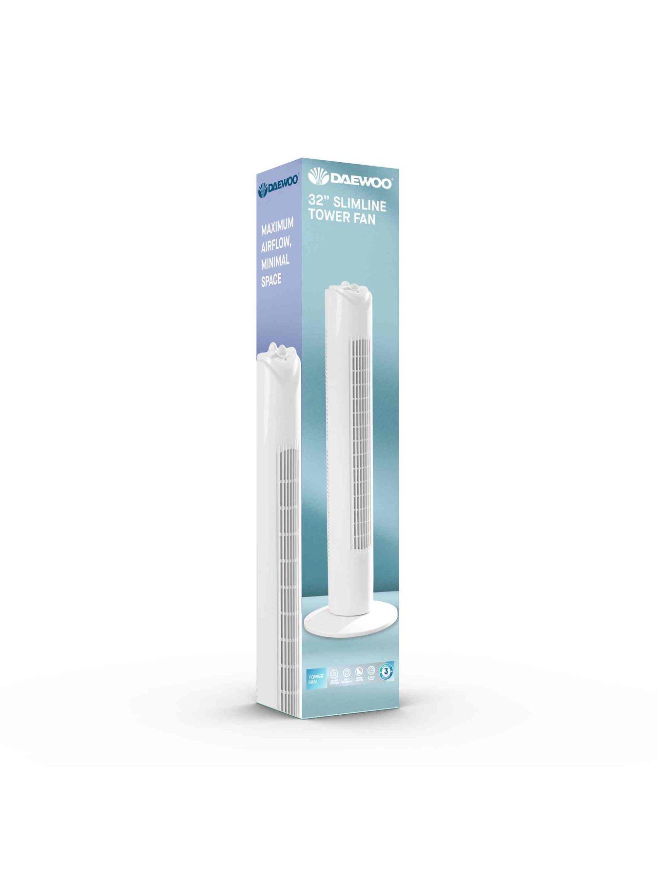 Image 5 of 5 of Daewoo 32 INCH TOWER FAN SLIM- WHITE