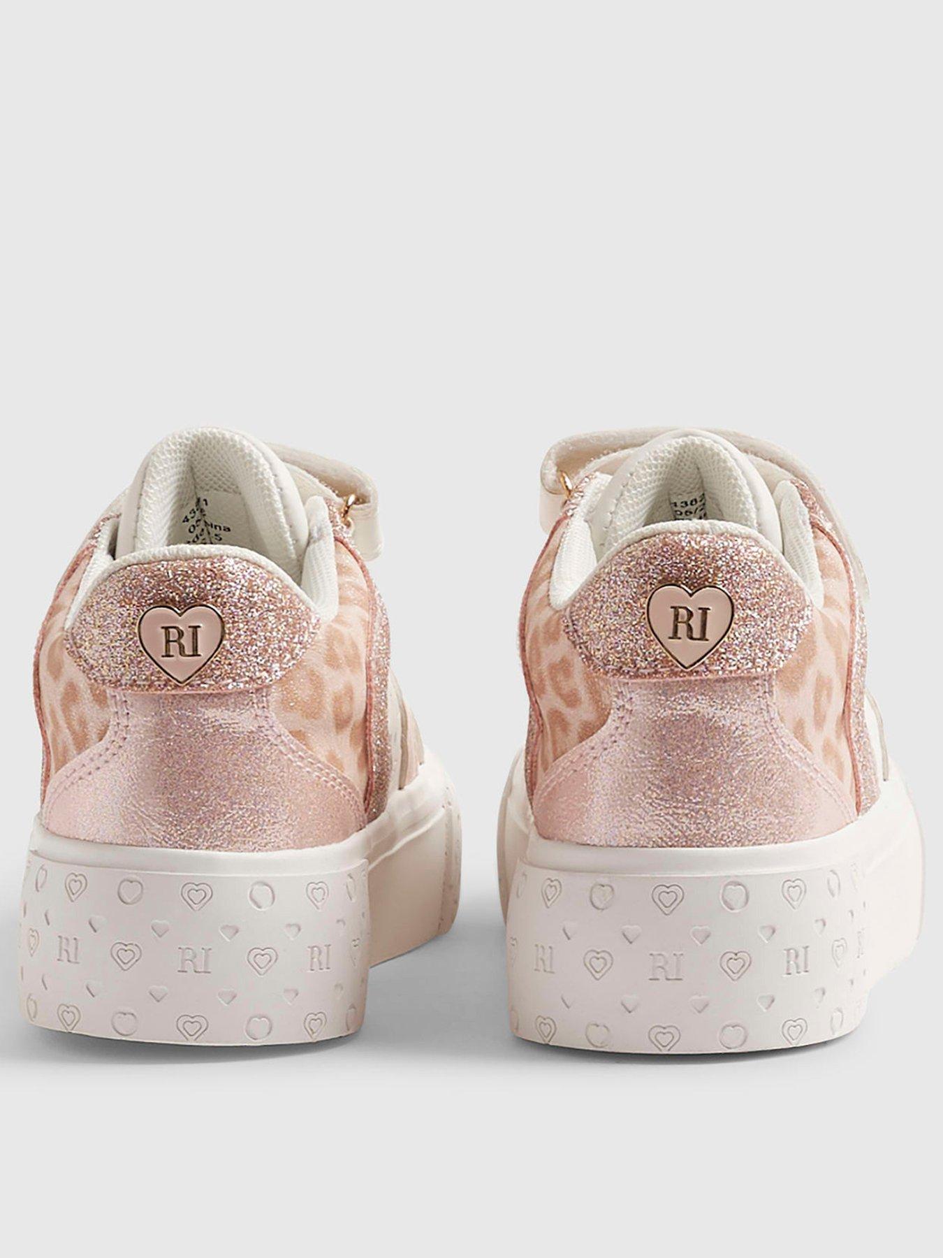 Image 3 of 5 of River Island Girls Plimsoll - Pink/White