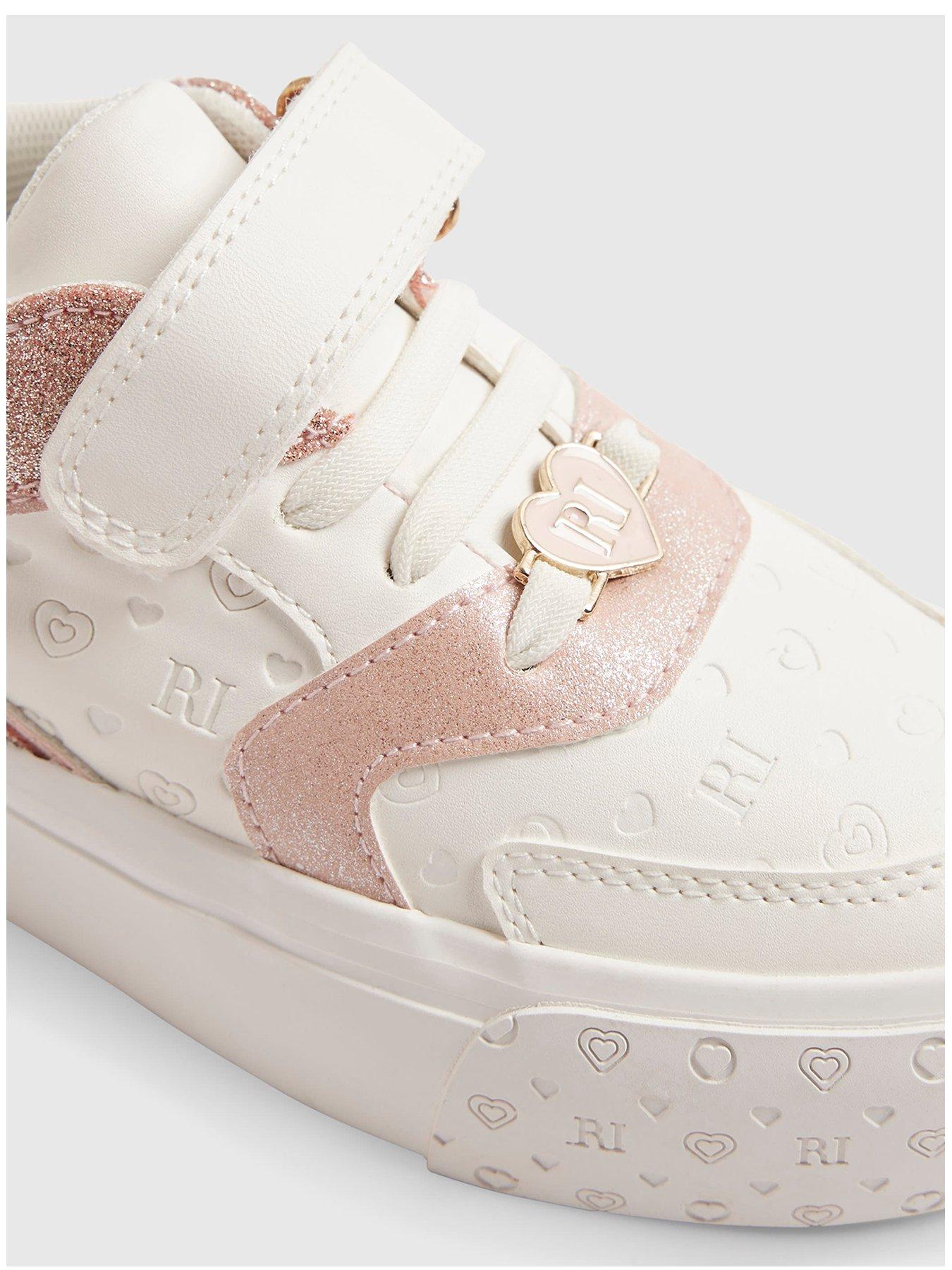 Image 4 of 5 of River Island Girls Plimsoll - Pink/White