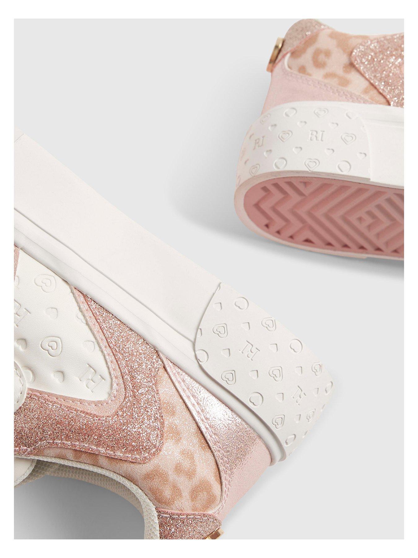 Image 5 of 5 of River Island Girls Plimsoll - Pink/White