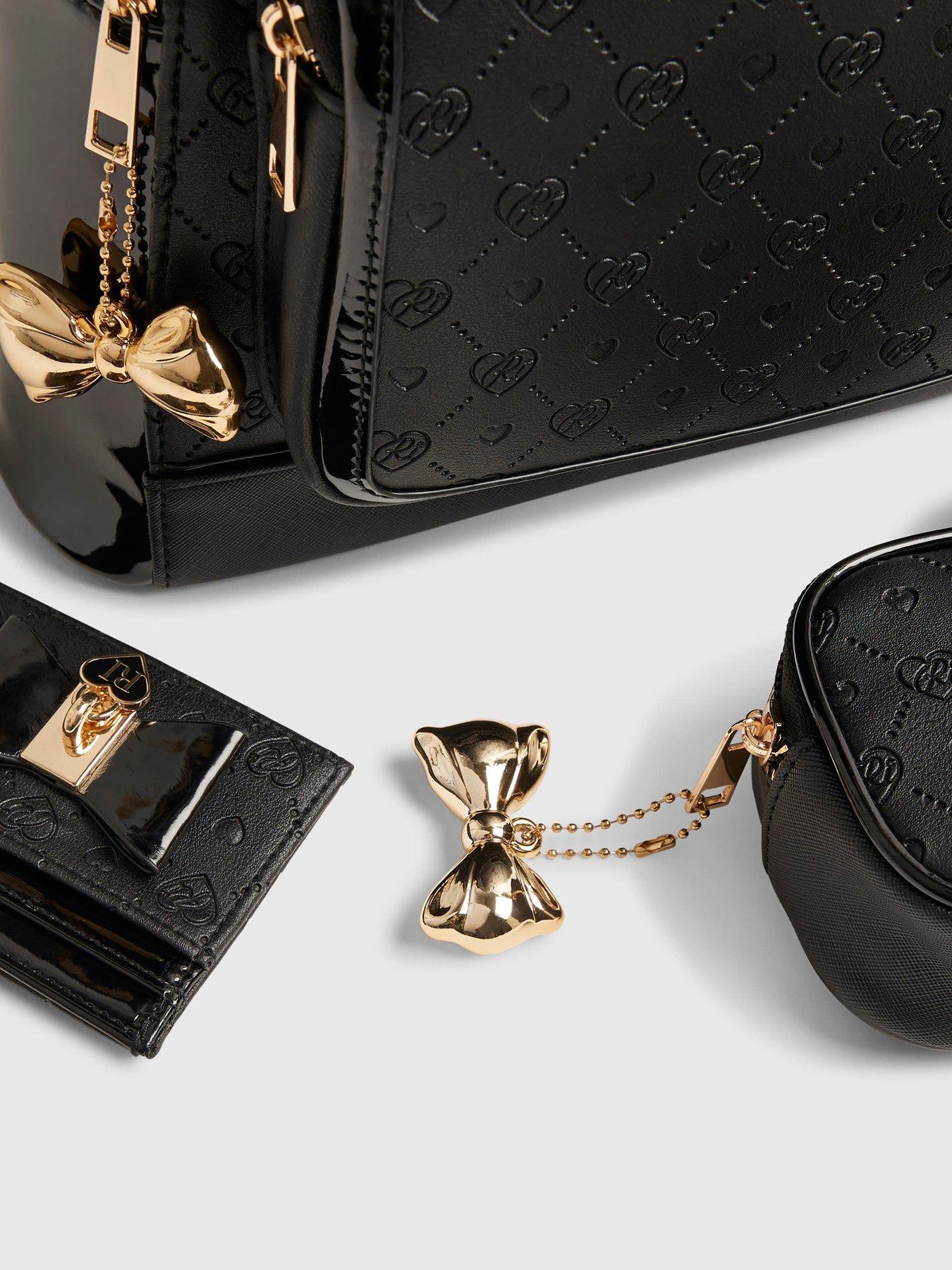 Image 6 of 6 of River Island Girls 3 Piece Tote Bag Bundle - Black