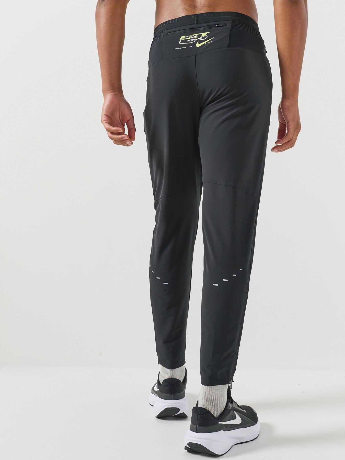Image 2 of 6 of Nike Nike Mens Running Stride Let Go Dri-fit Woven Pants - Black