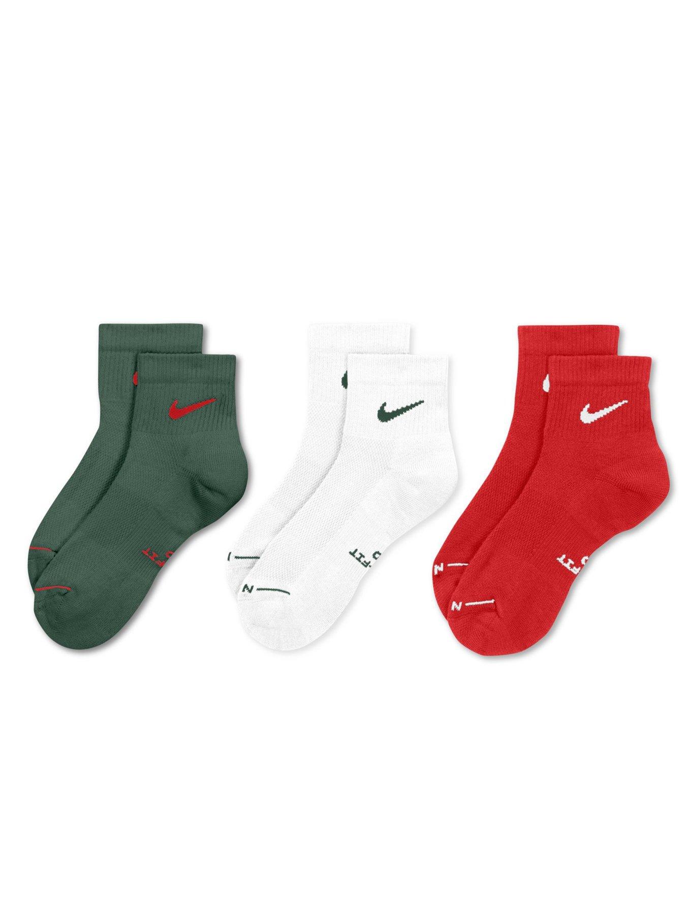 Image 2 of 4 of Nike Unisex Everyday Elevated 3 Pack Ankle Socks - Assorted