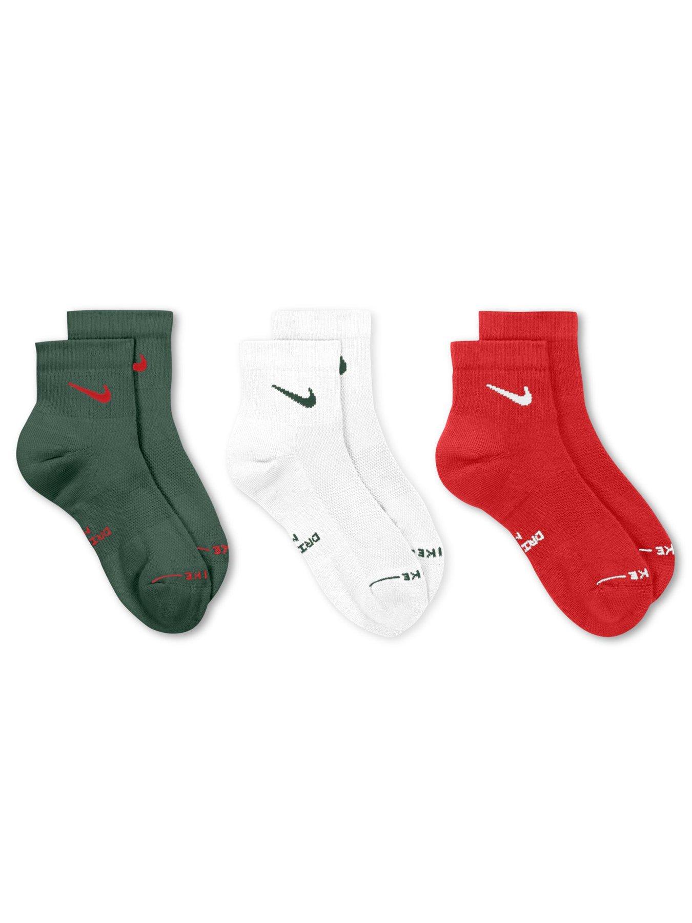 Image 3 of 4 of Nike Unisex Everyday Elevated 3 Pack Ankle Socks - Assorted