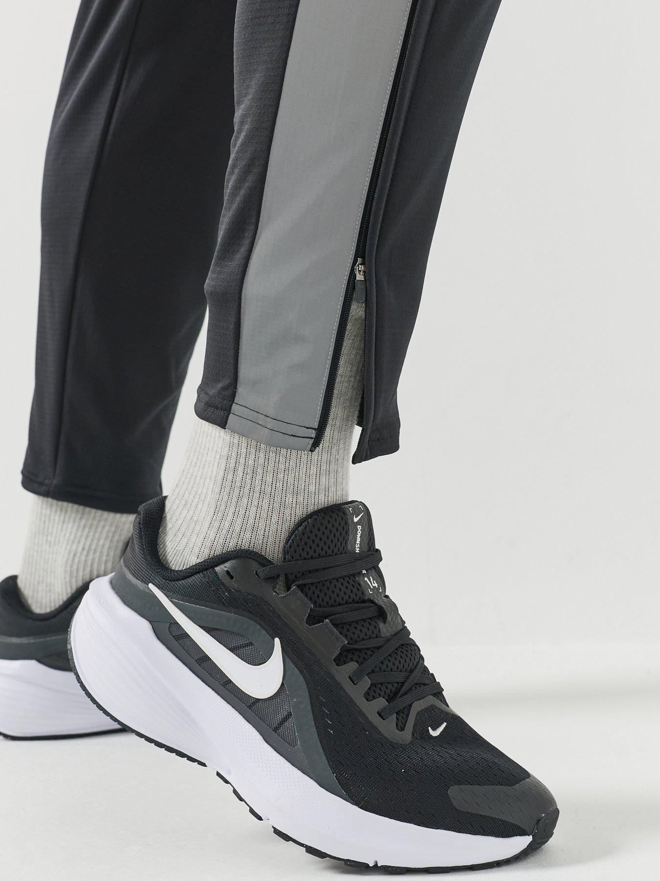 Image 5 of 5 of Nike Mens Miler Drawcord Waist Reflective Running Trousers - Black