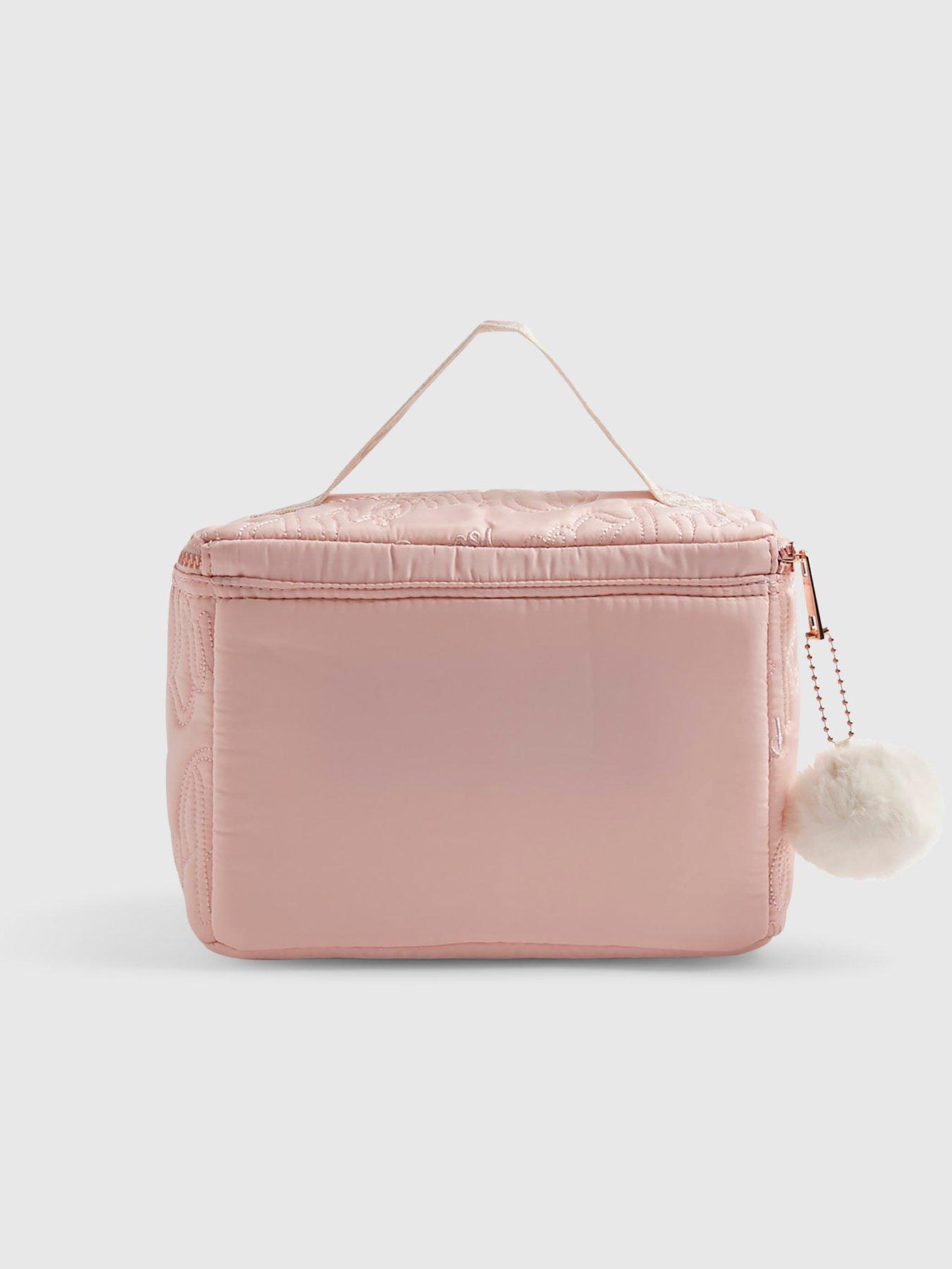Image 3 of 5 of River Island Girls Nylon Ri Scripty Lunchbox - Pink